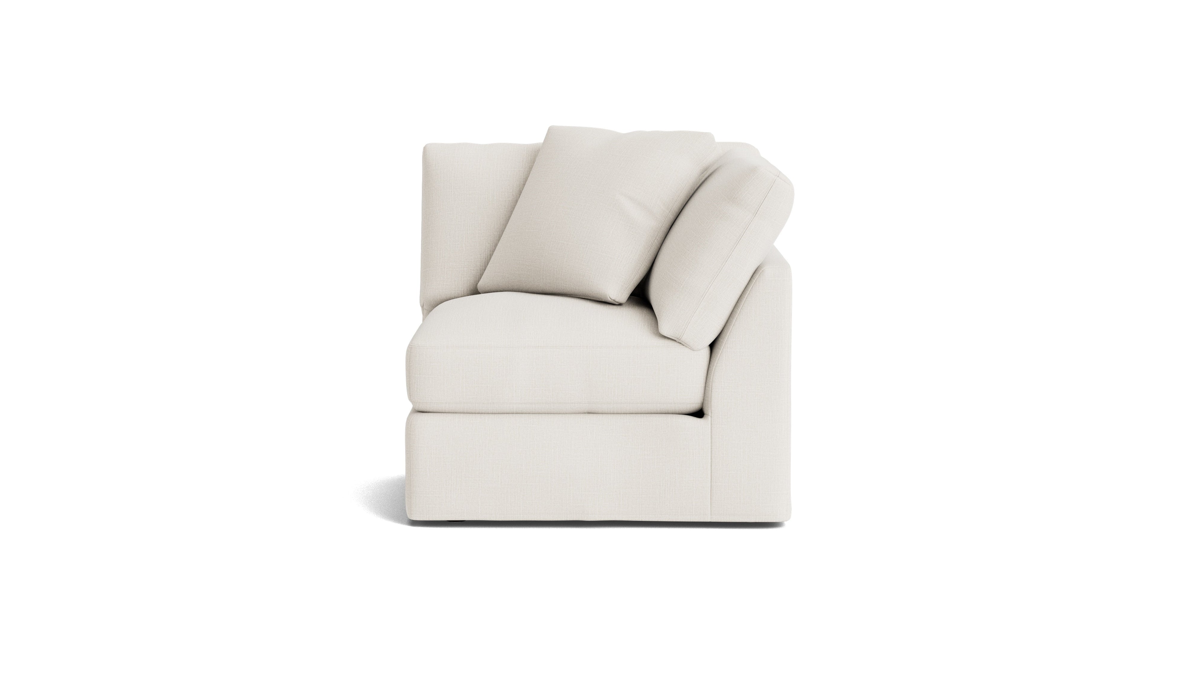 Get Together™ Corner Chair, Standard, Cream Linen