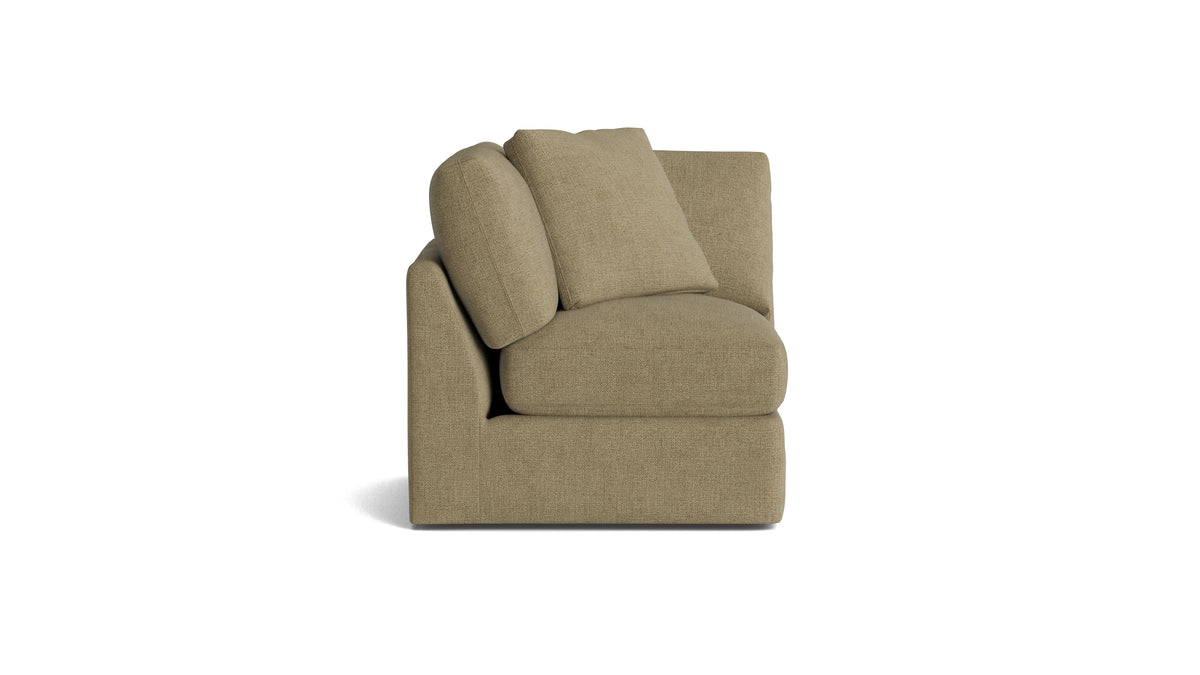 Get Together™ Corner Chair, Standard, Olive — alternate view