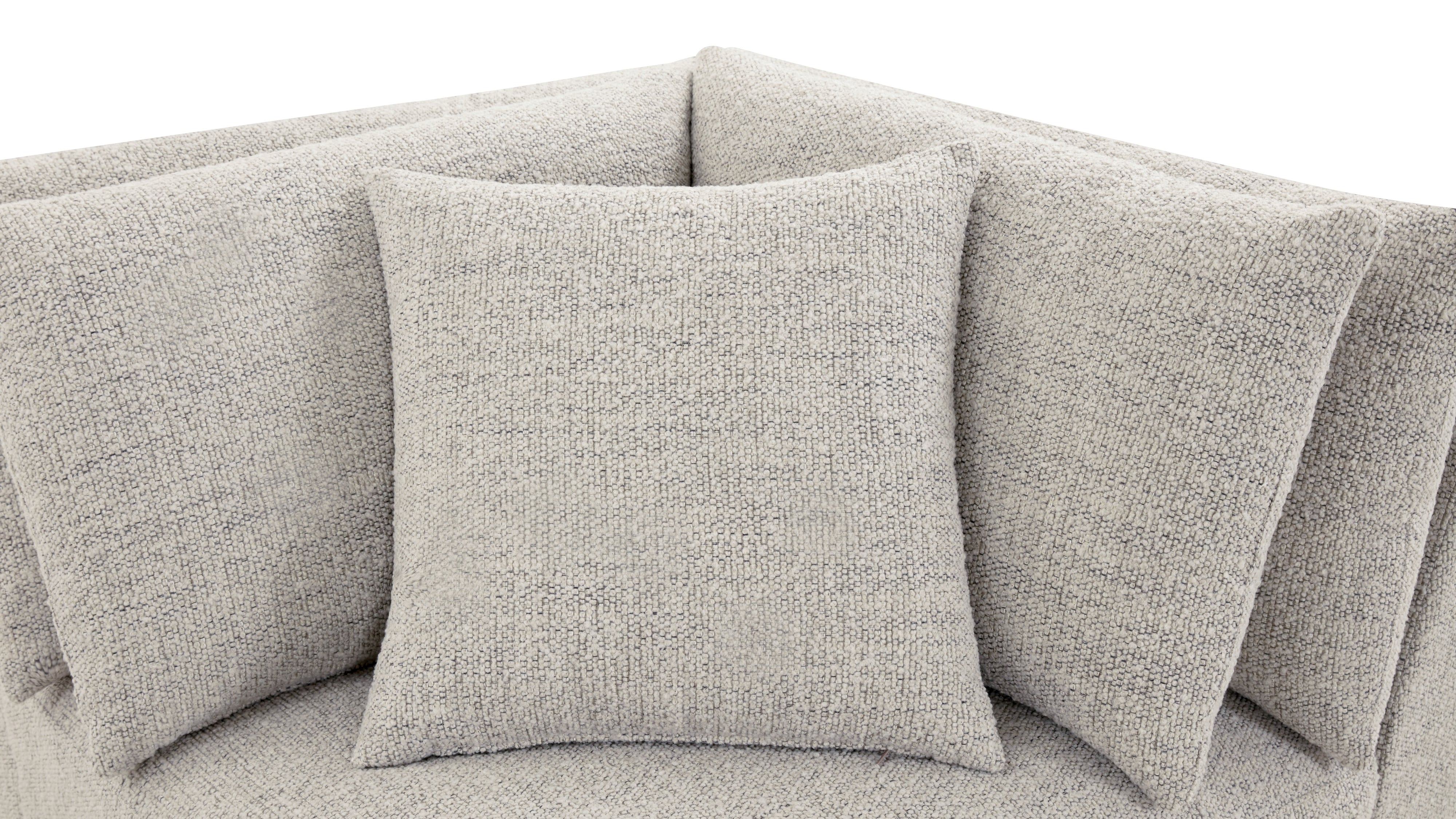 Soft Spot Corner Chair, Oatmeal