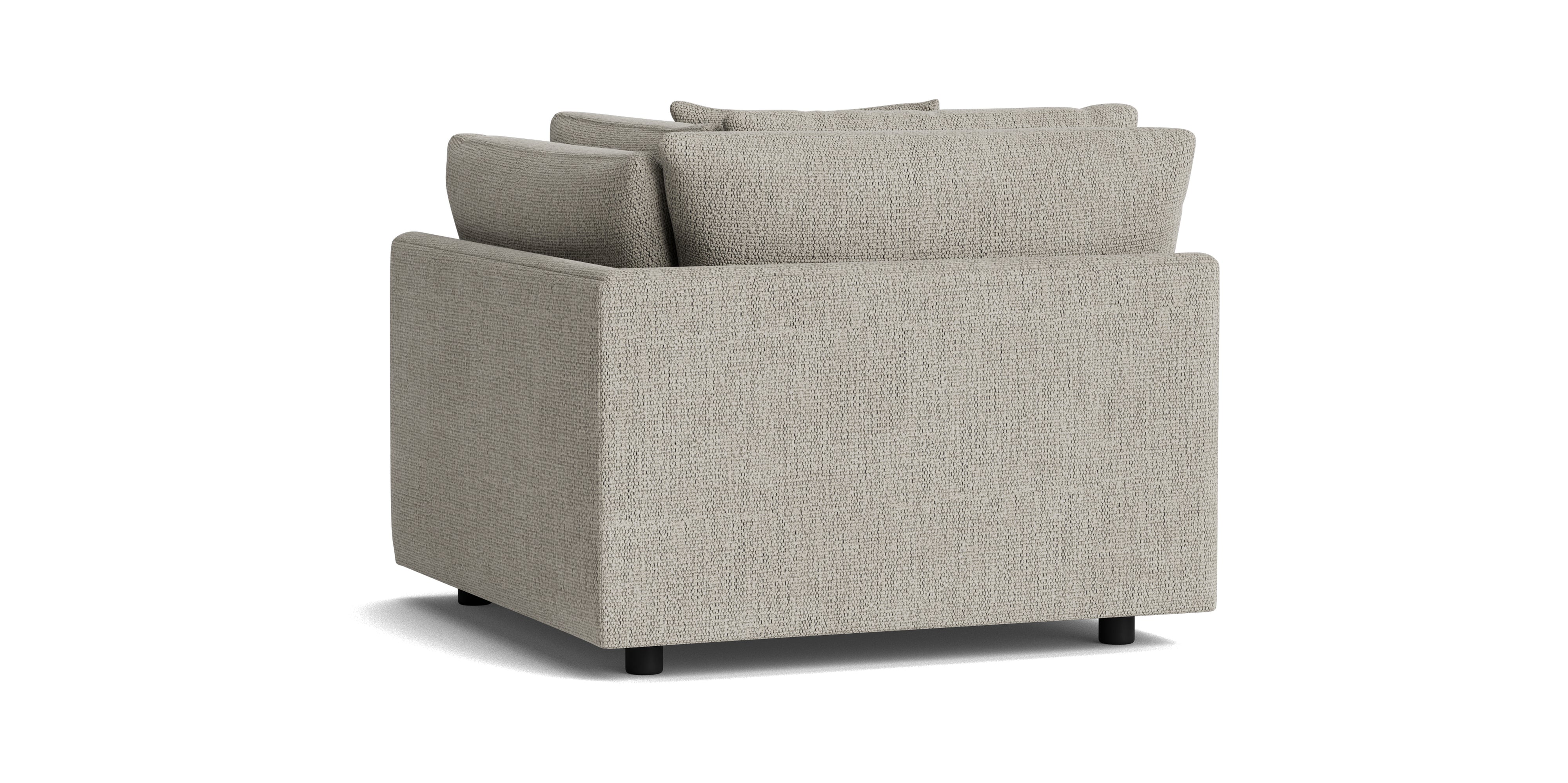Soft Spot Corner Chair, Oatmeal