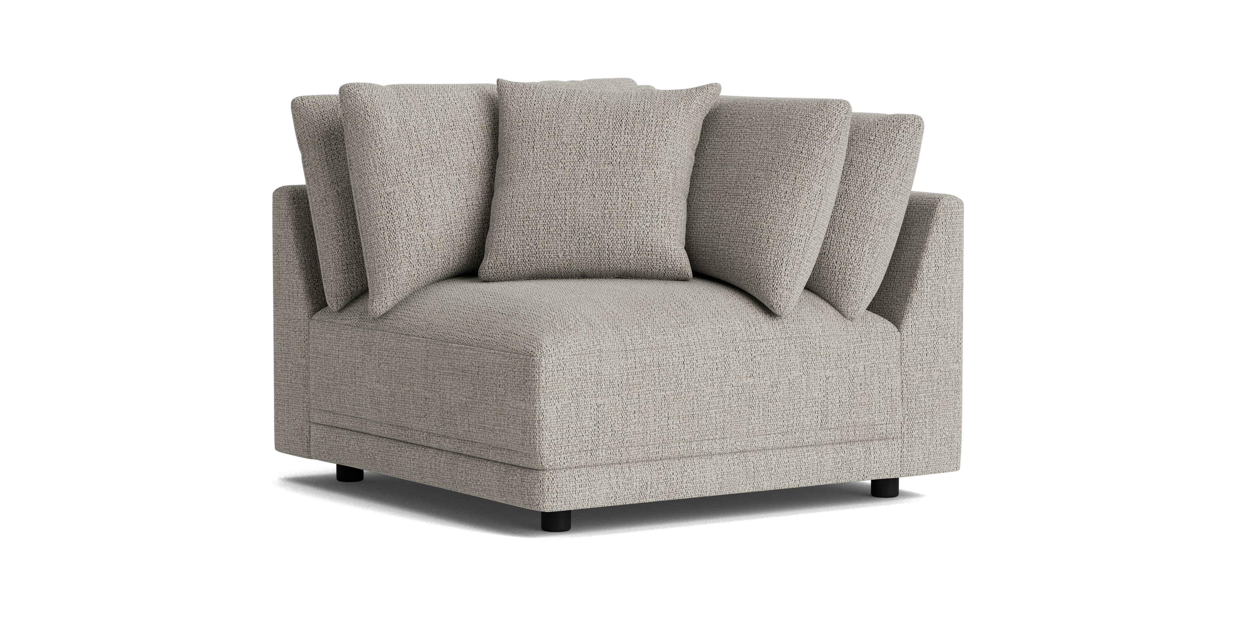 Soft Spot Corner Chair, Oatmeal