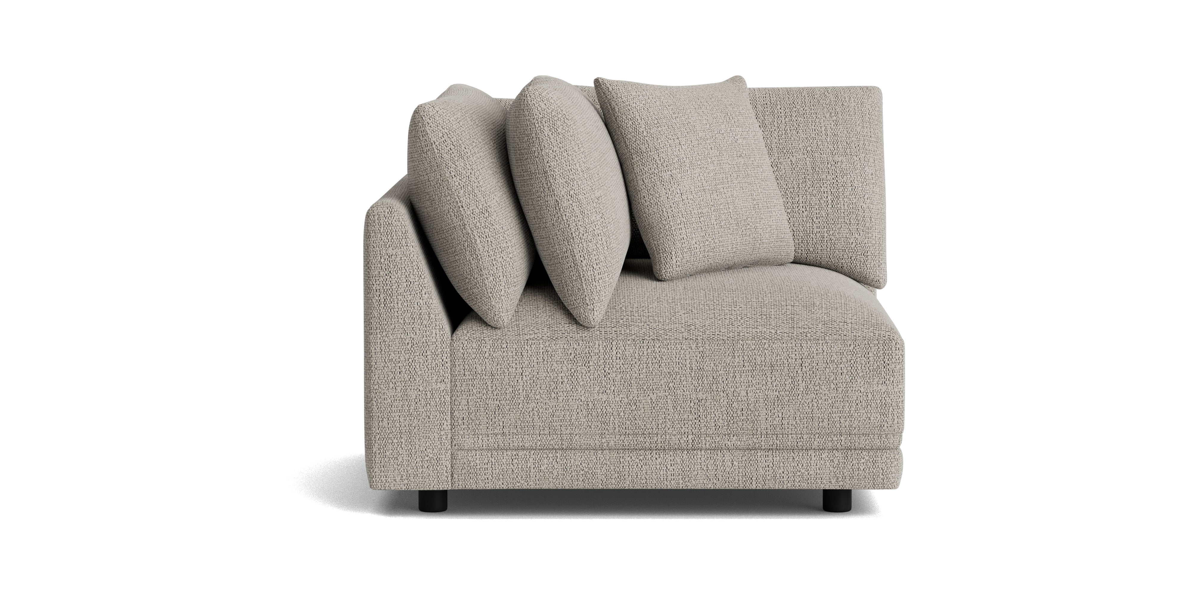 Soft Spot Corner Chair, Oatmeal