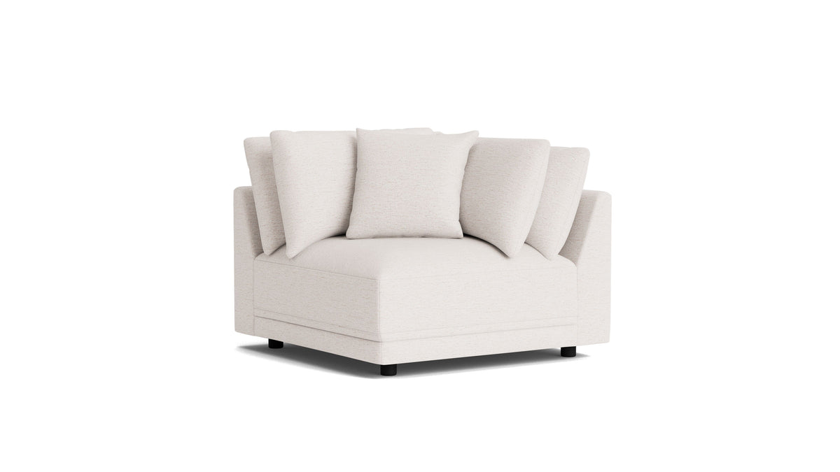 Soft Spot Corner Chair, Nomad Snow — alternate view
