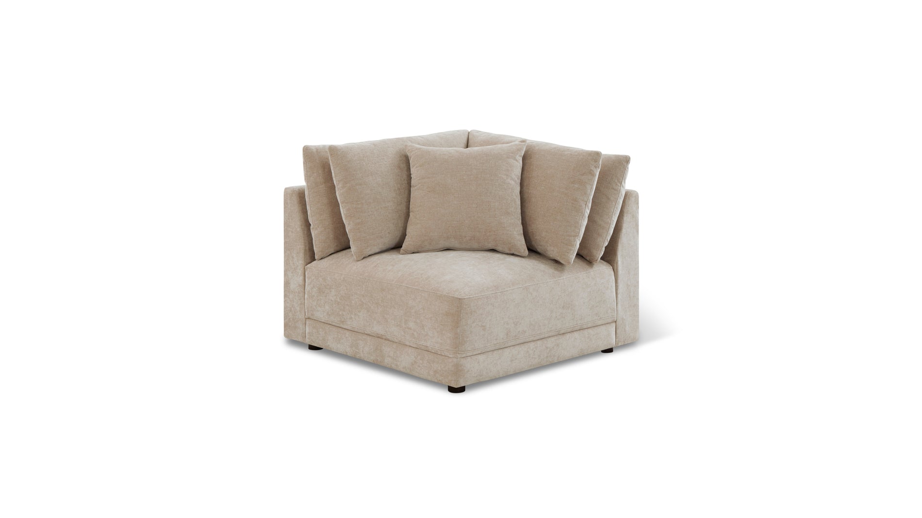 Soft Spot Corner Chair, Cashew_image