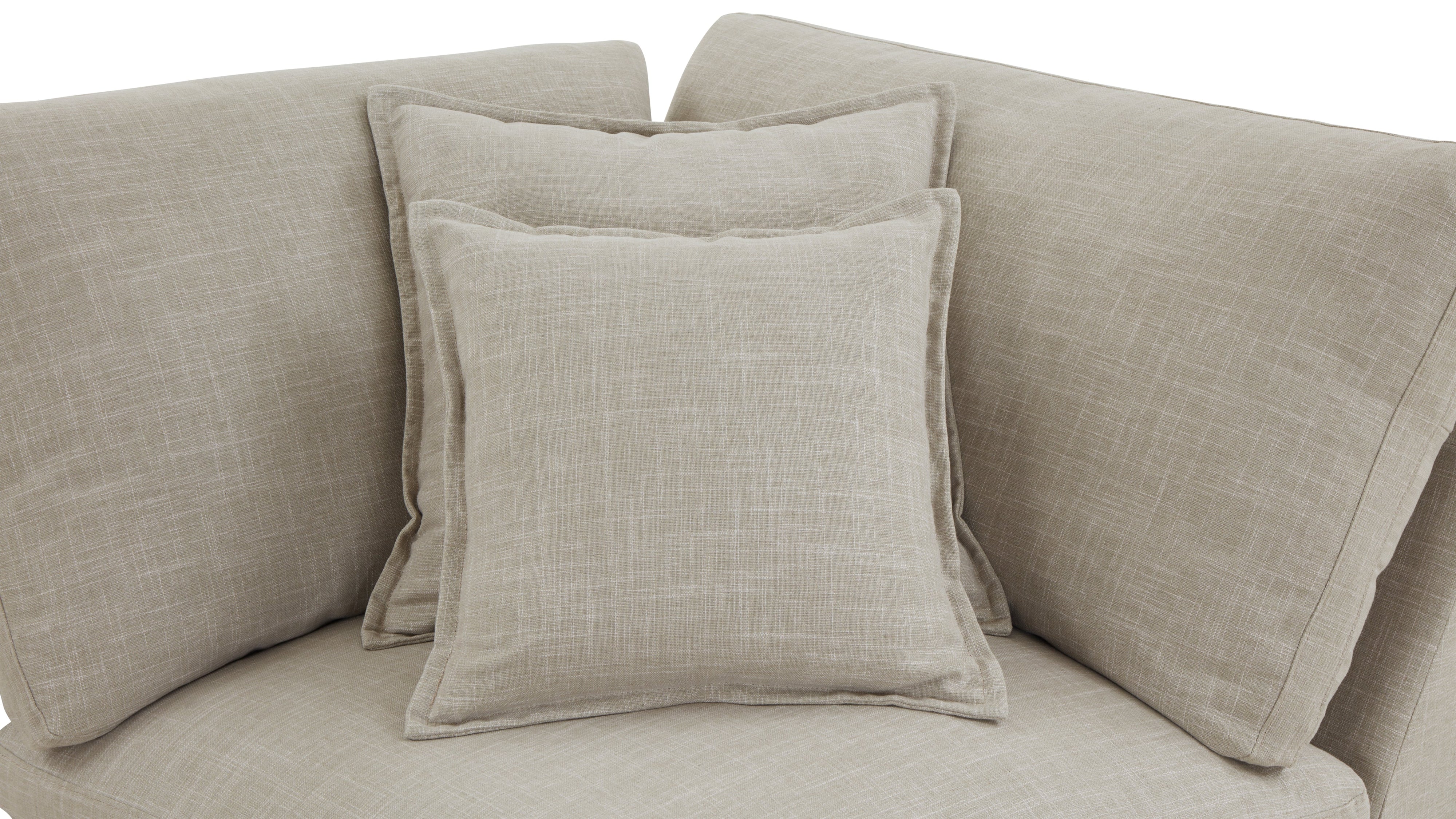 Lift Off Corner Chair, Light Pebble