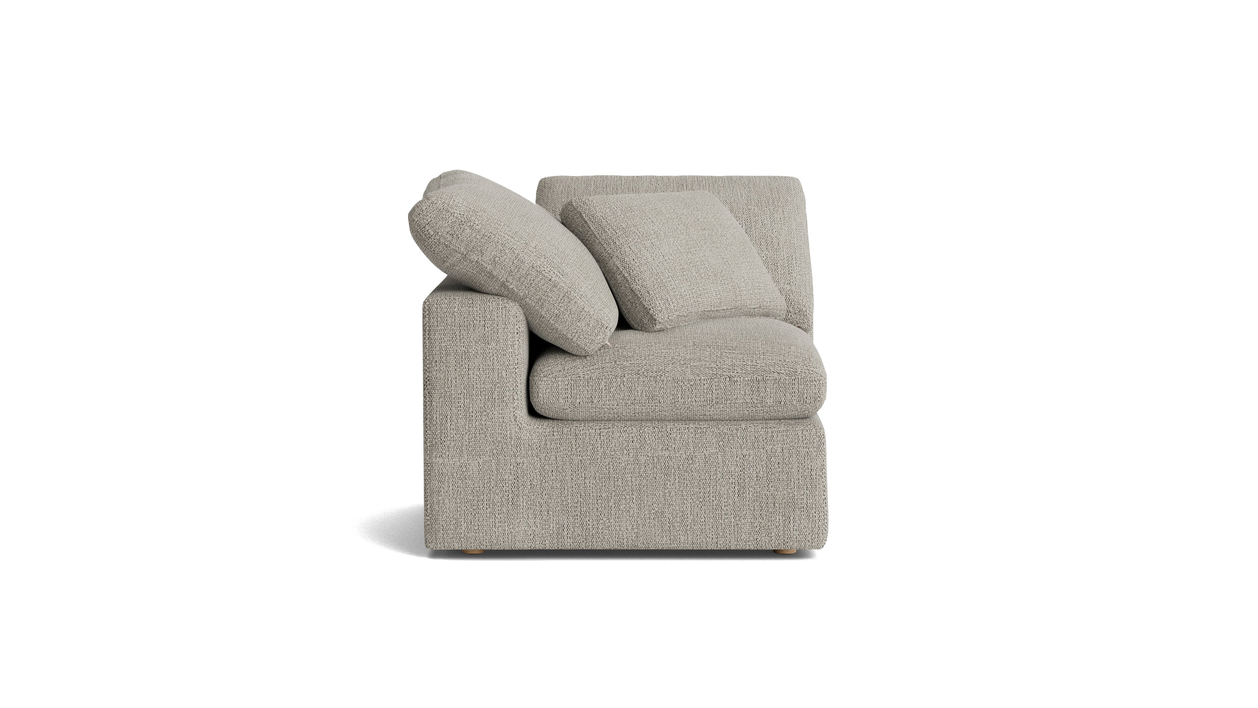 Movie Night™ Corner Chair, Large, Oatmeal (Left Or Right)