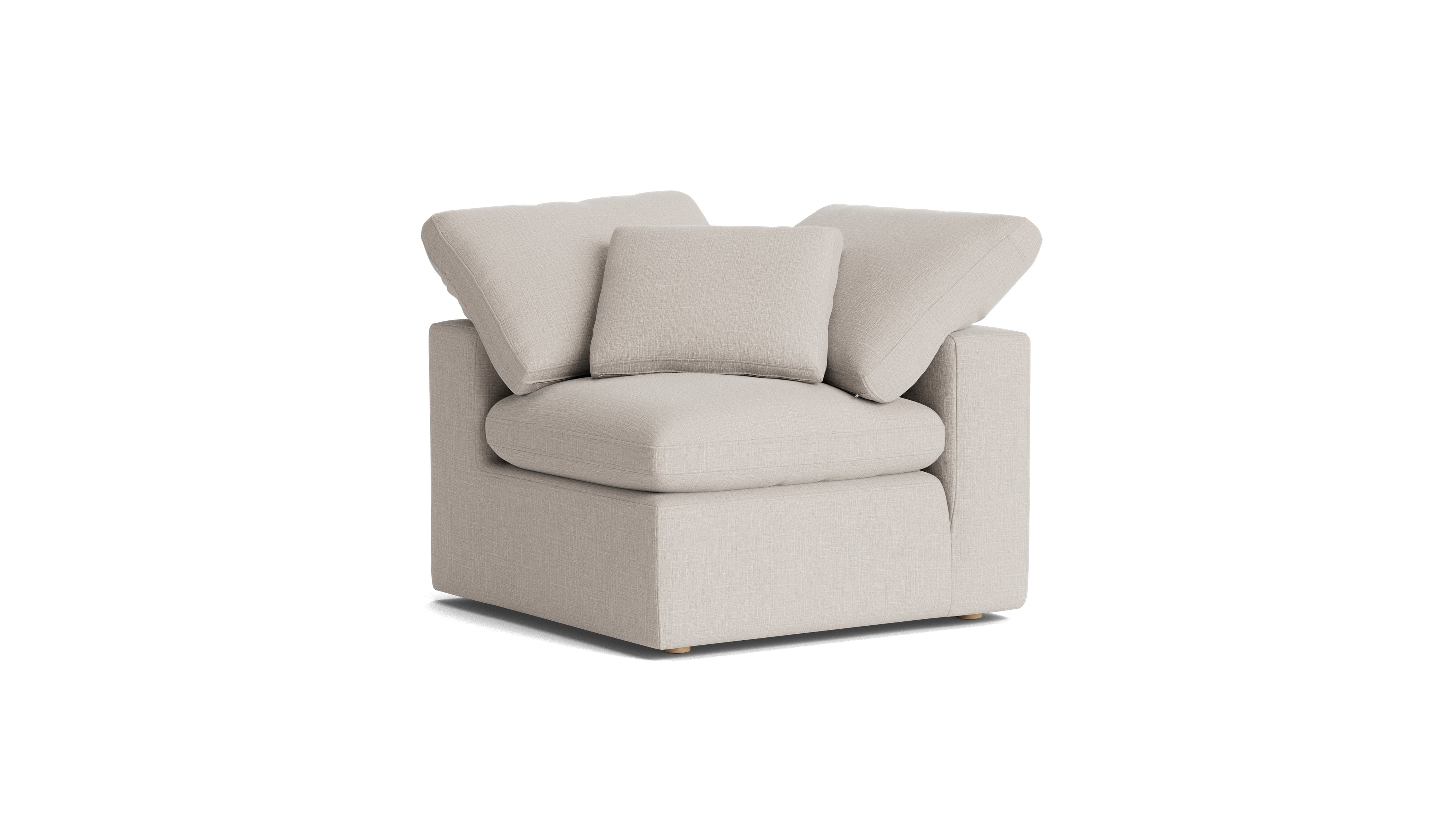 Movie Night™ Corner Chair, Large, Clay (Left Or Right)