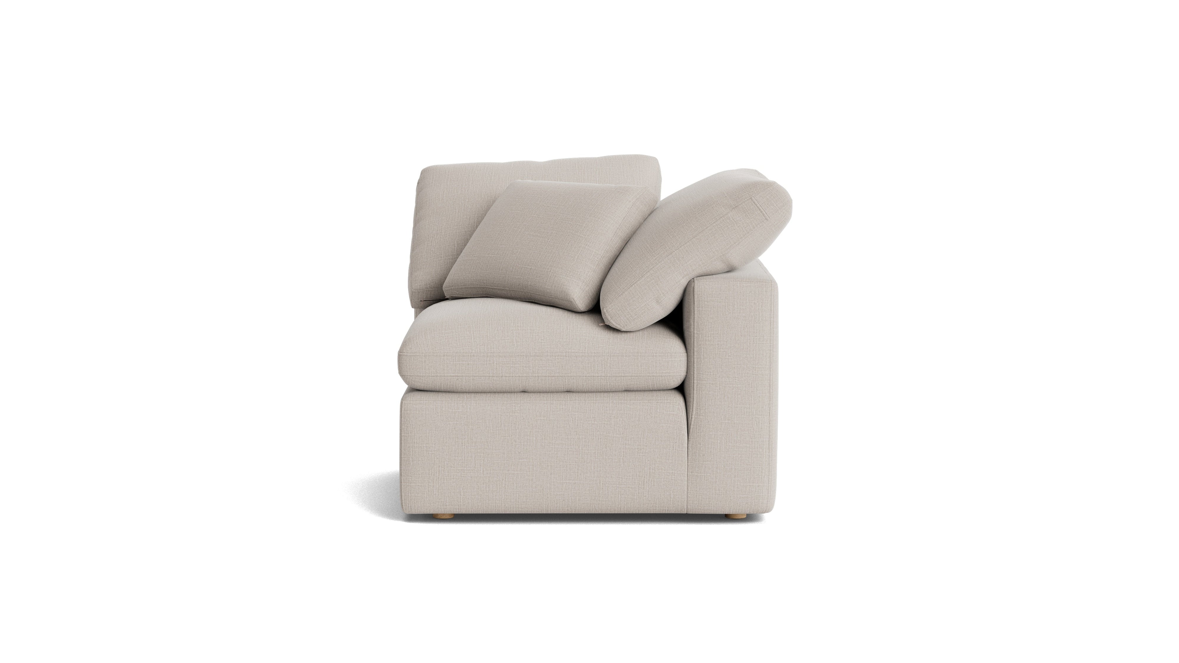 Movie Night™ Corner Chair, Large, Clay (Left Or Right)