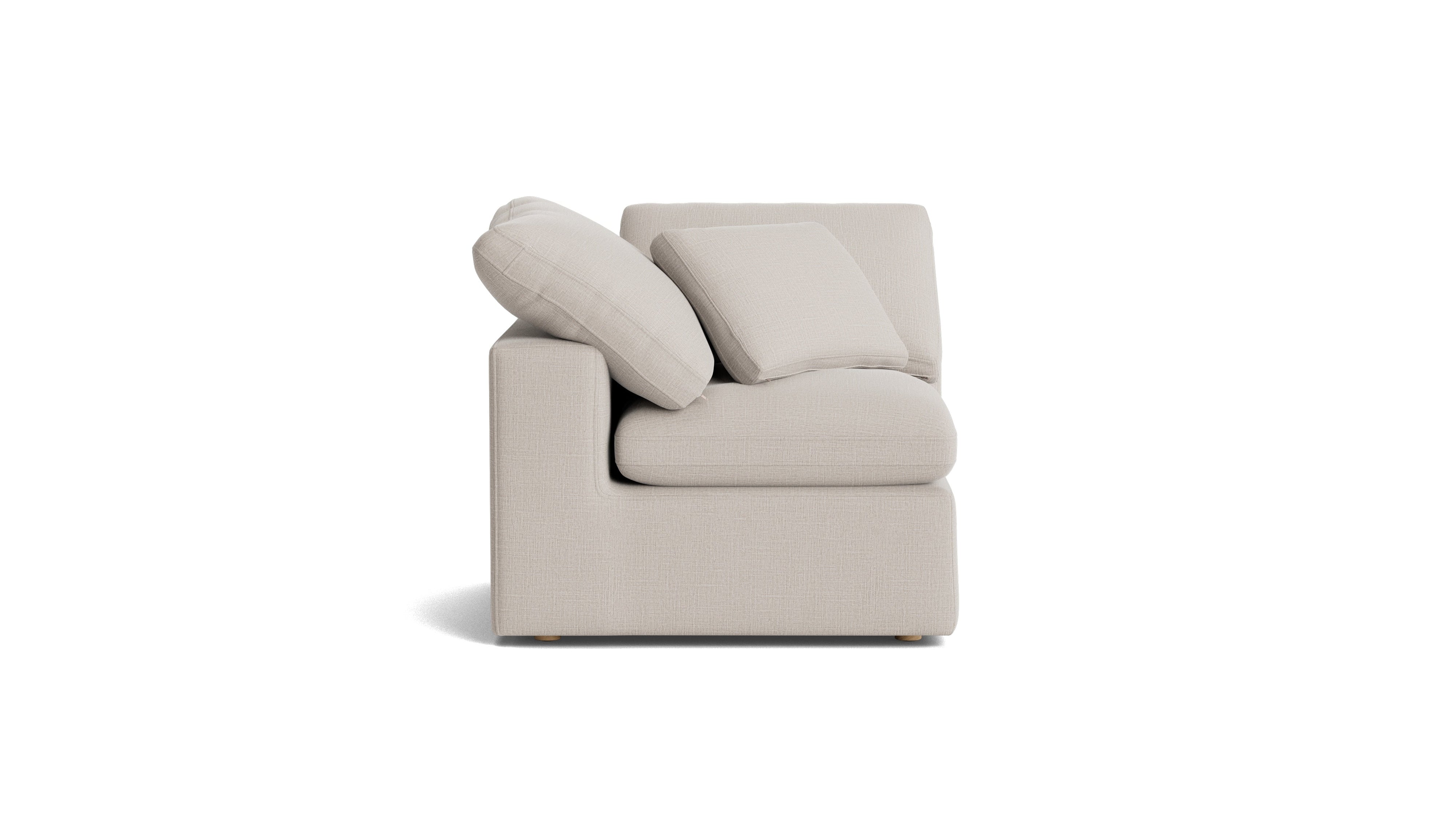 Movie Night™ Corner Chair, Large, Clay (Left Or Right)