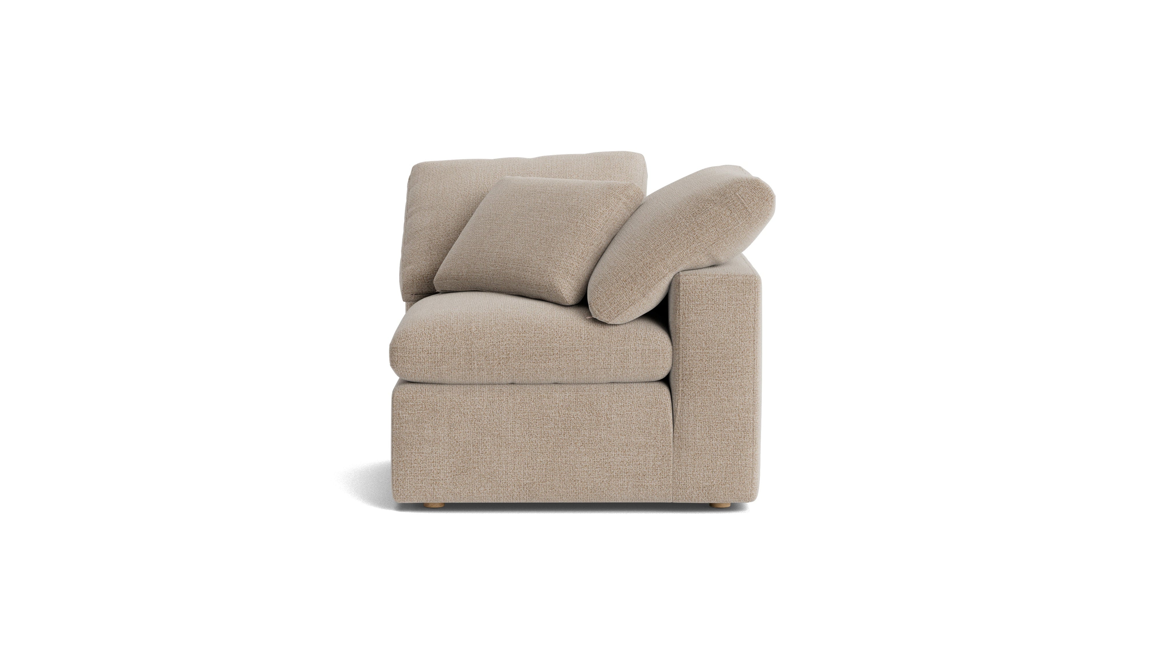 Movie Night™ Corner Chair, Large, Champagne (Left Or Right)