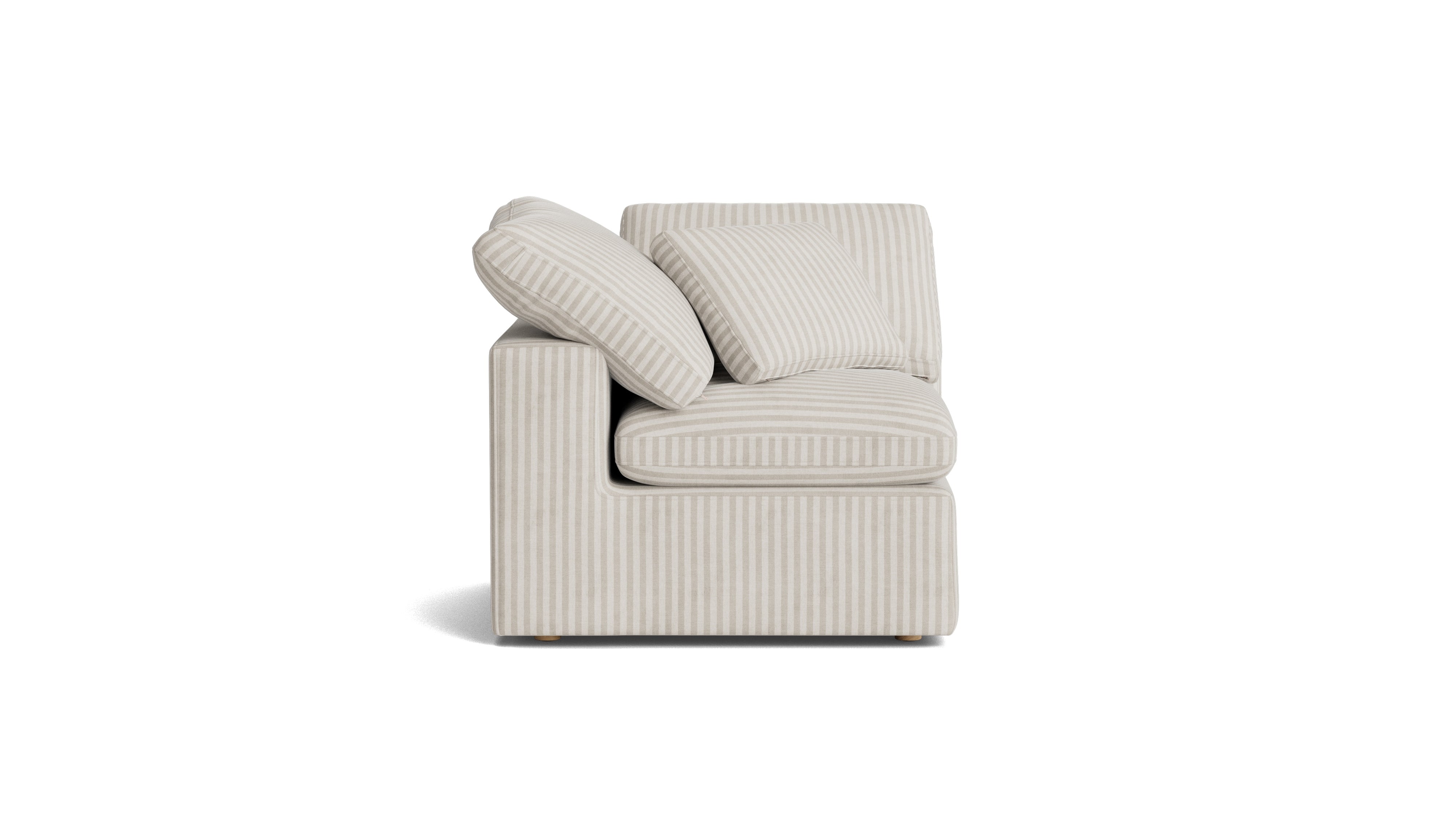 Movie Night™ Corner Chair, Standard, Newport Stripe (Left Or Right)