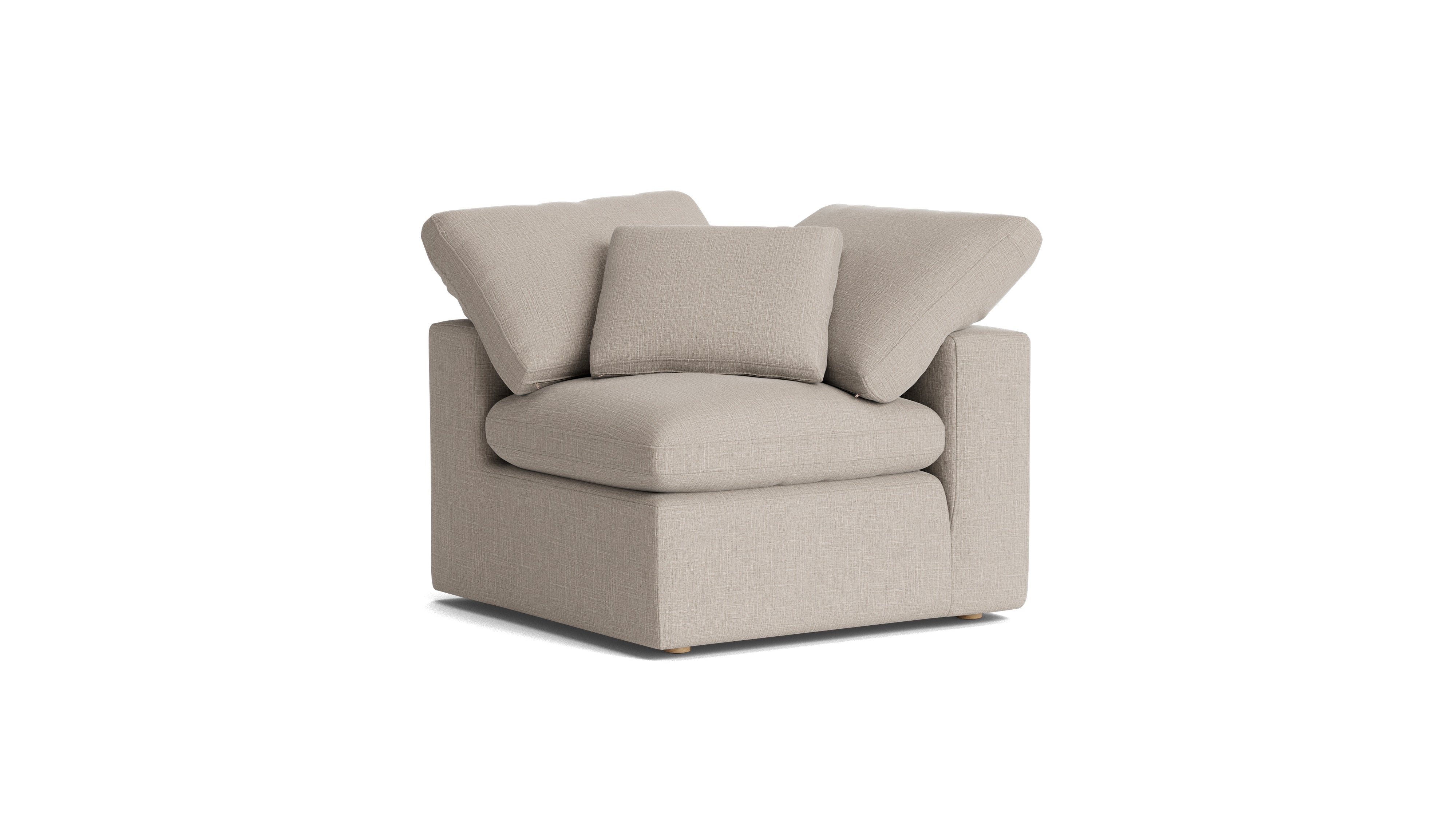 Movie Night™ Corner Chair, Standard, Light Pebble (Left Or Right)