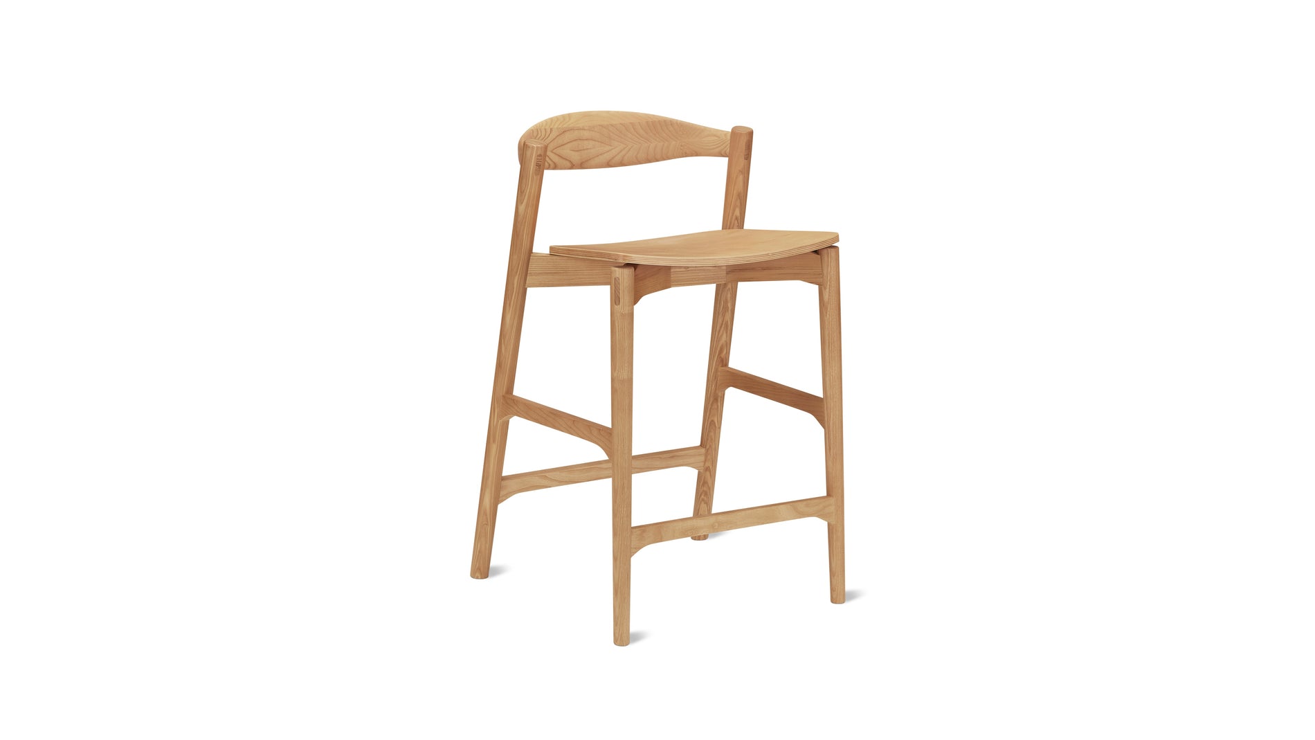 Haven Counter Stool, Stained Oak_image