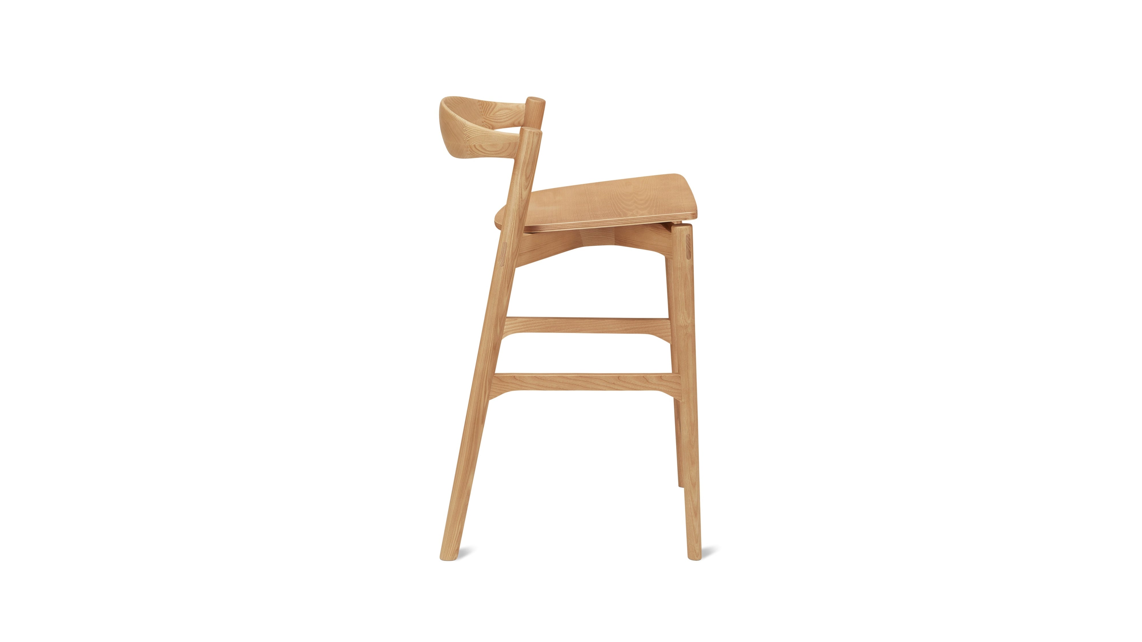 Haven Counter Stool, Stained Oak