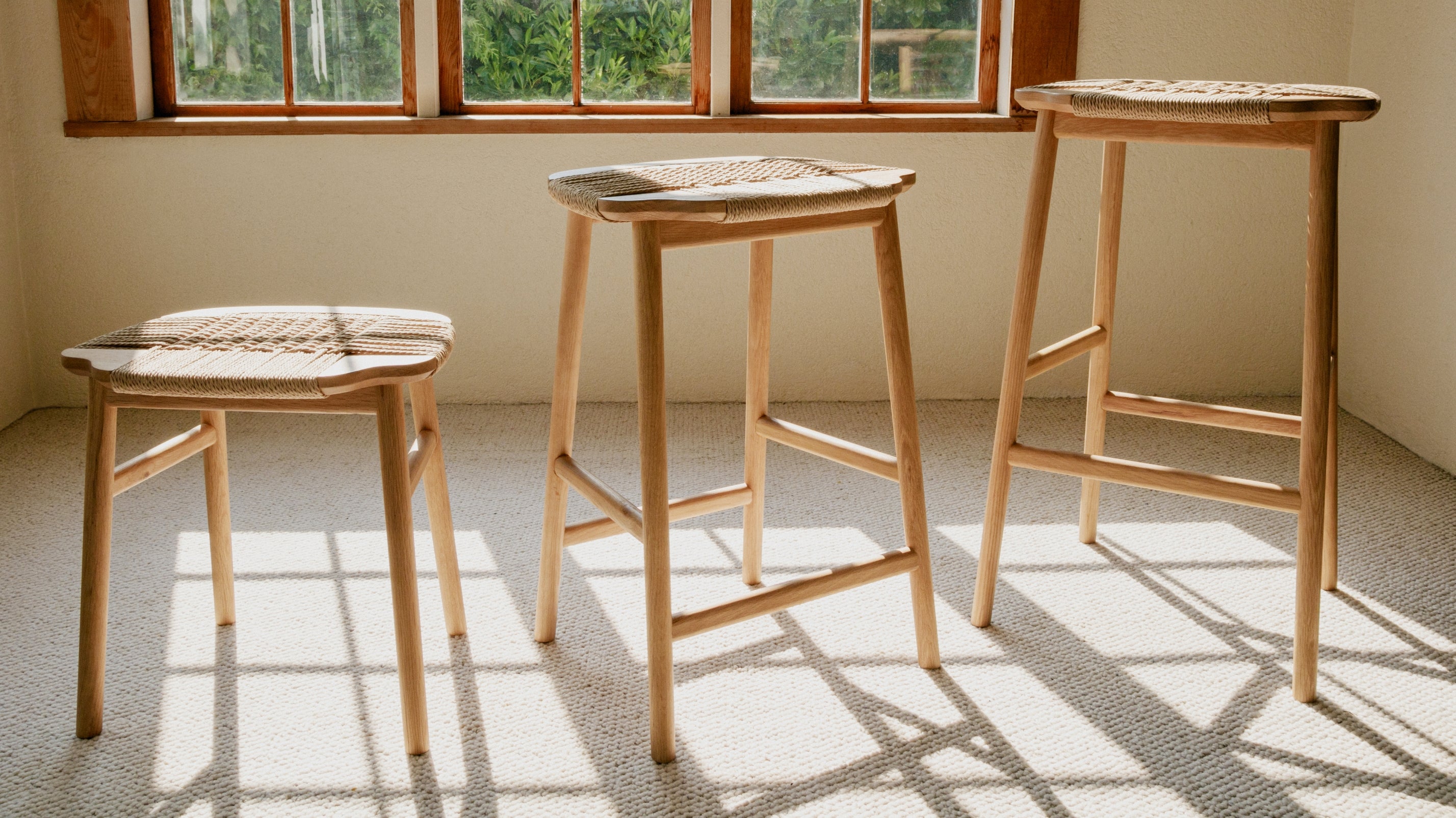 Stand Out Stool, Counter, Oak - Image 2