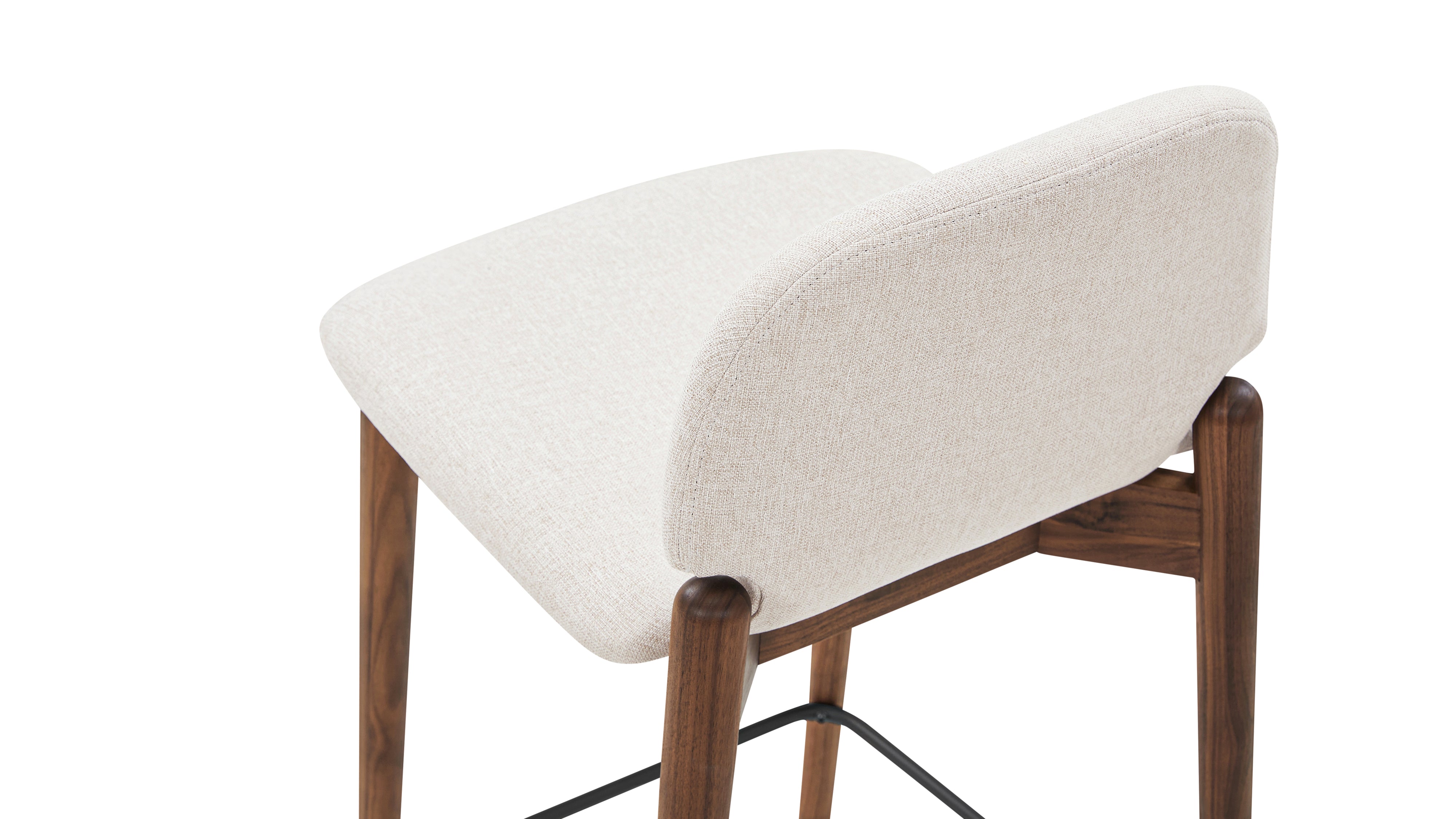 Dine In Stool, Counter, Walnut/Dune - Sundays CompanyCST - YC - 003 - 003