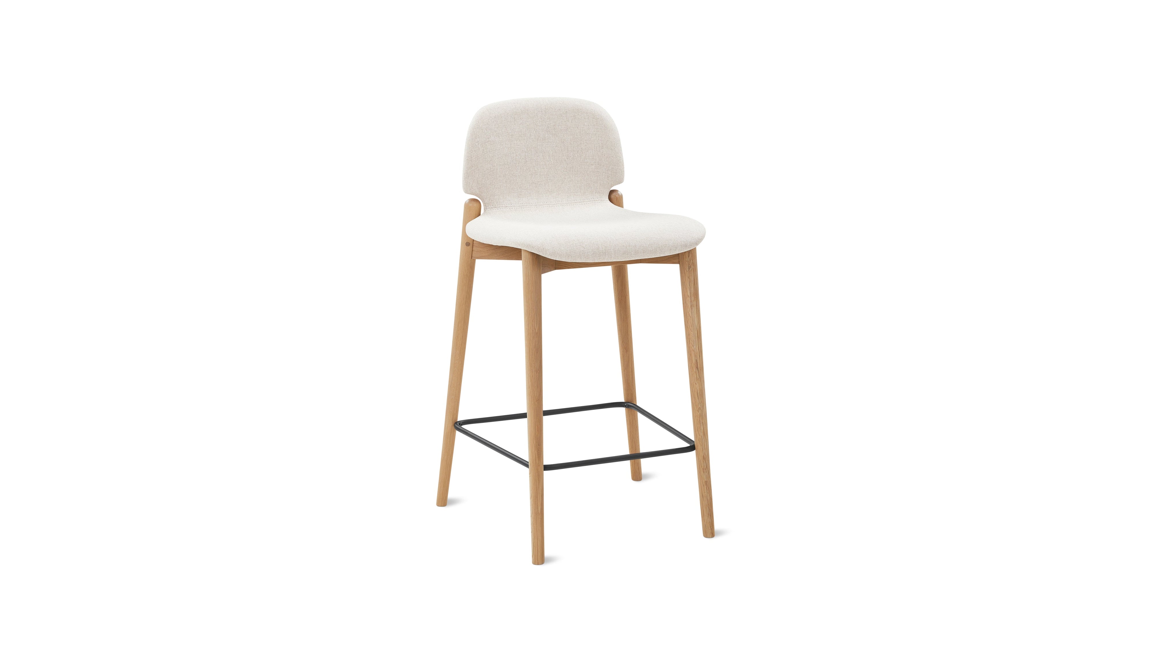 Dine In Counter Stool, Oak/Dune