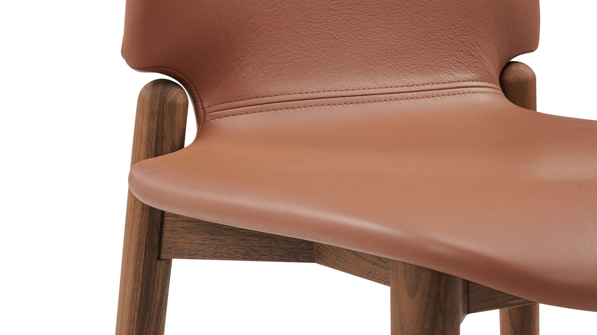 Dine In Counter Stool, Walnut/Pecan - Sundays Company