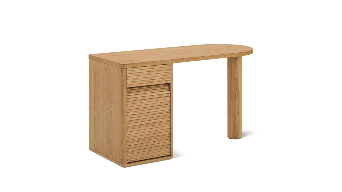 Main Stage Desk, White Oak
