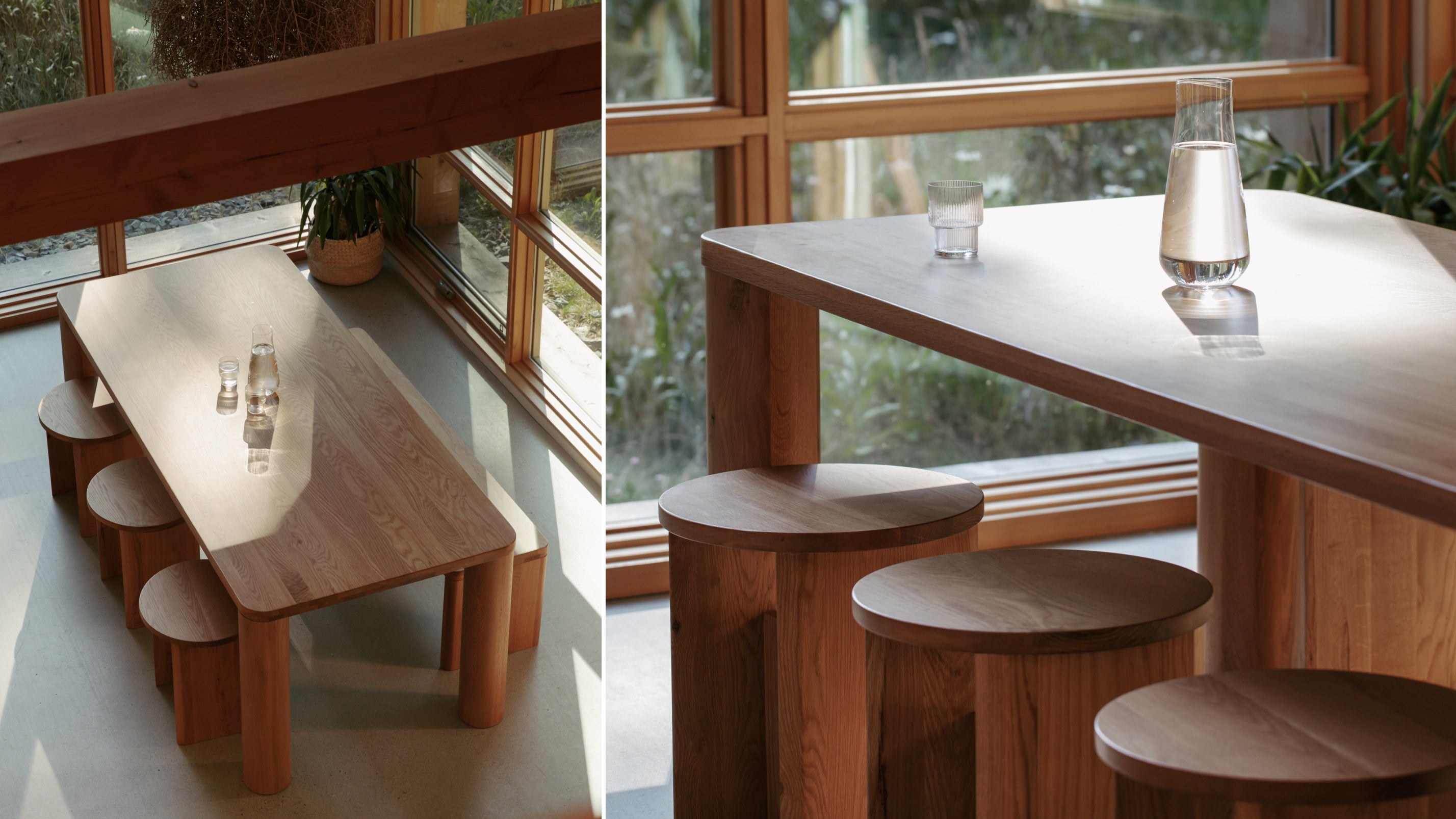 Field Dining Table, Seats 6-8 People, Oak