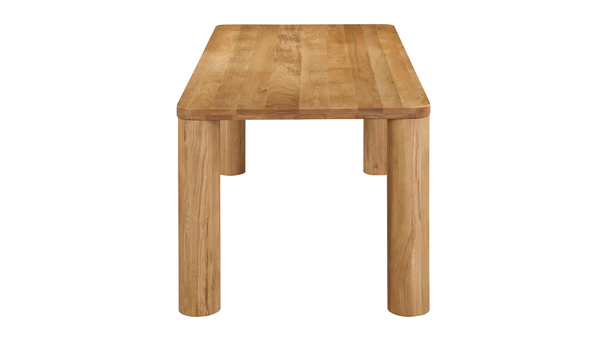 Rounded Rectangle Dining Table - Sundays Furniture