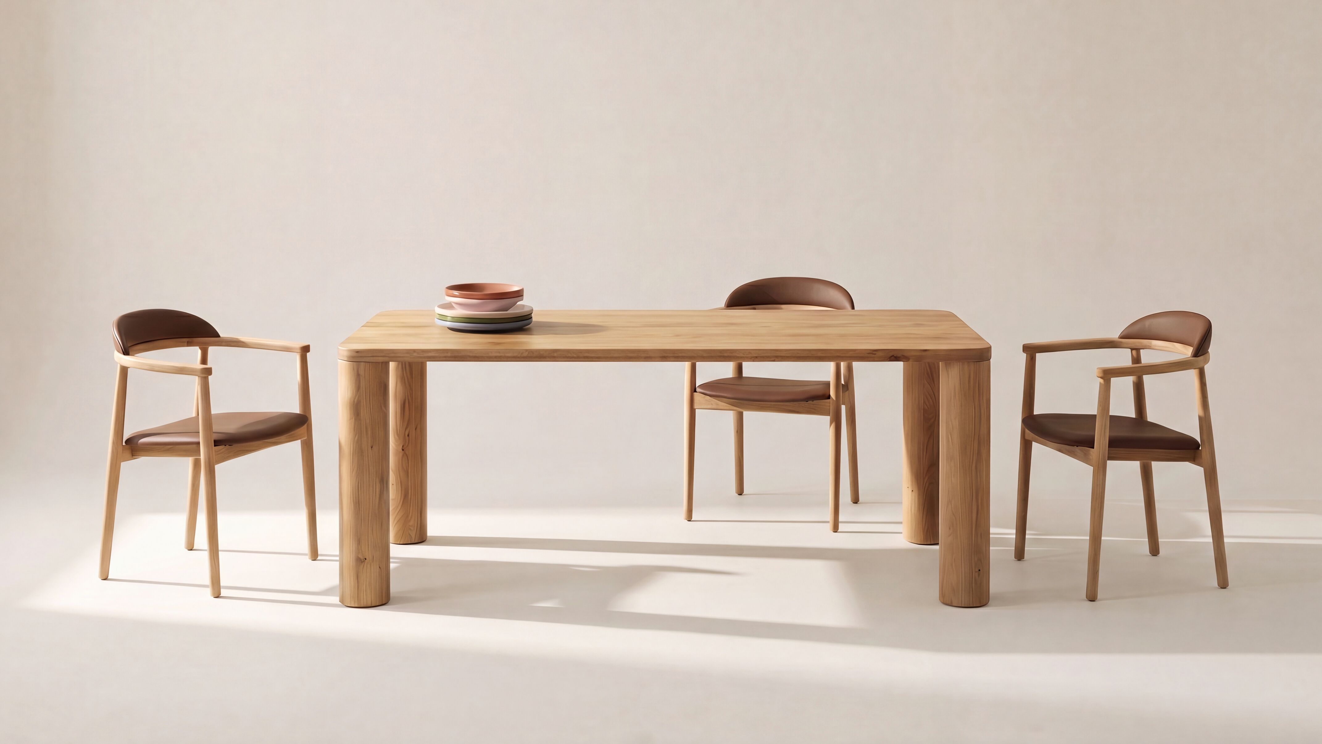 Field Dining Table, Seats 6-8 People, Oak - Sundays Company