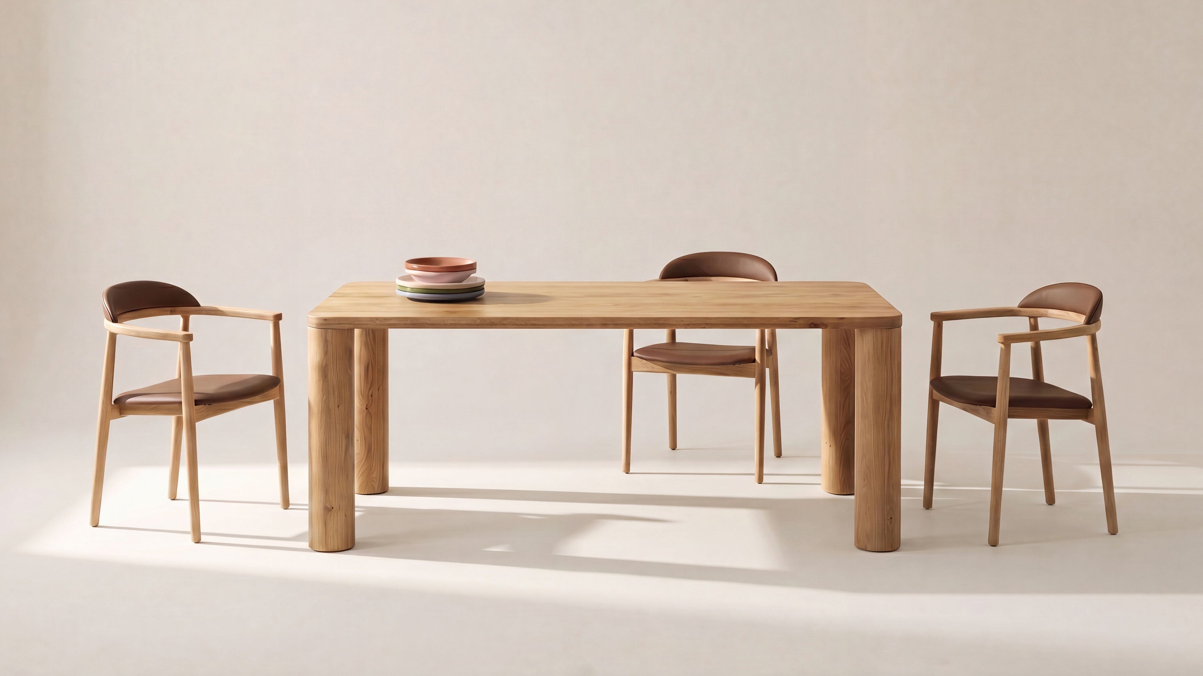 Field Dining Table, Seats 6-8 People, Oak
