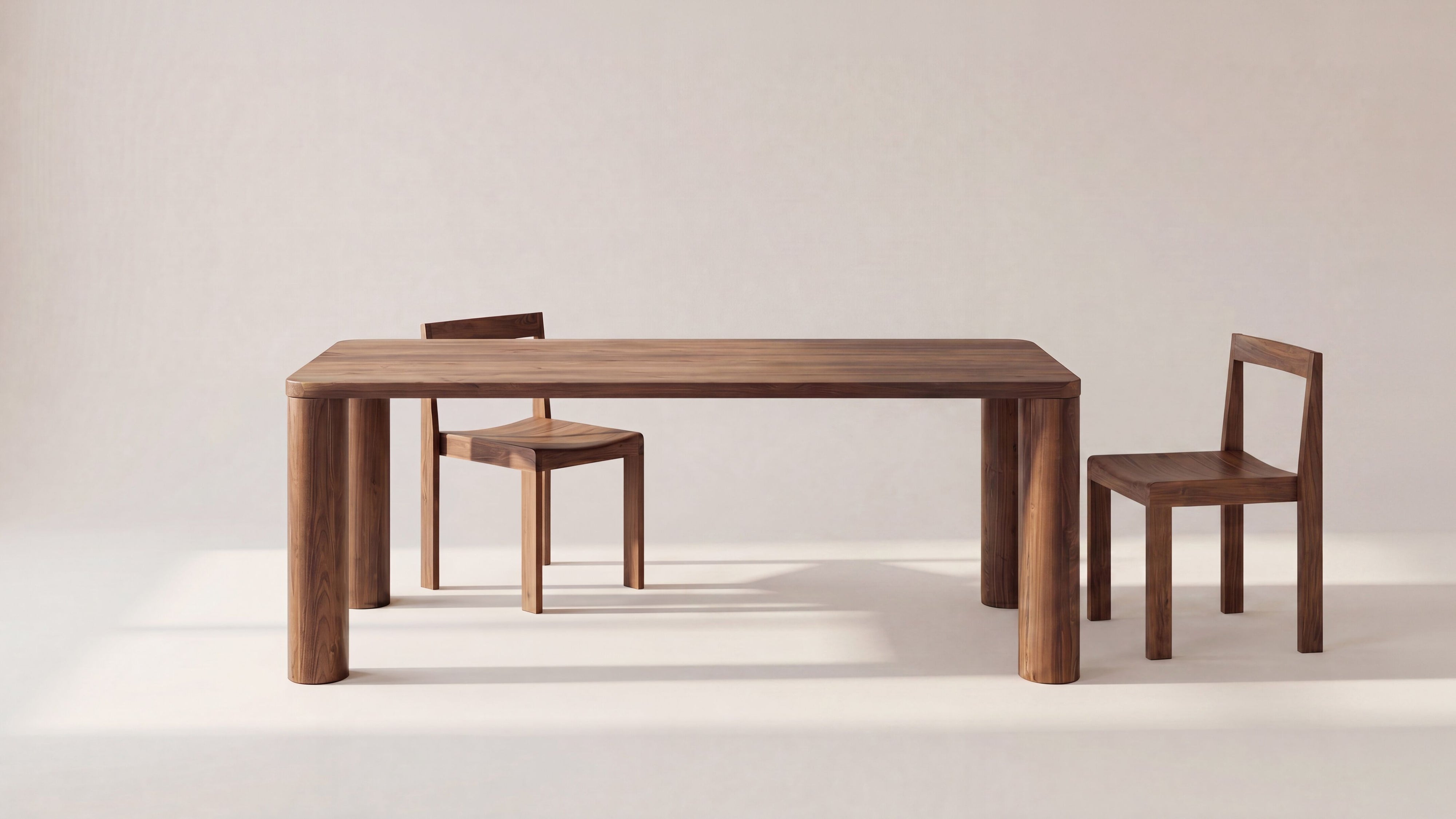 Field Dining Table, Seats 6-8 People, American Walnut