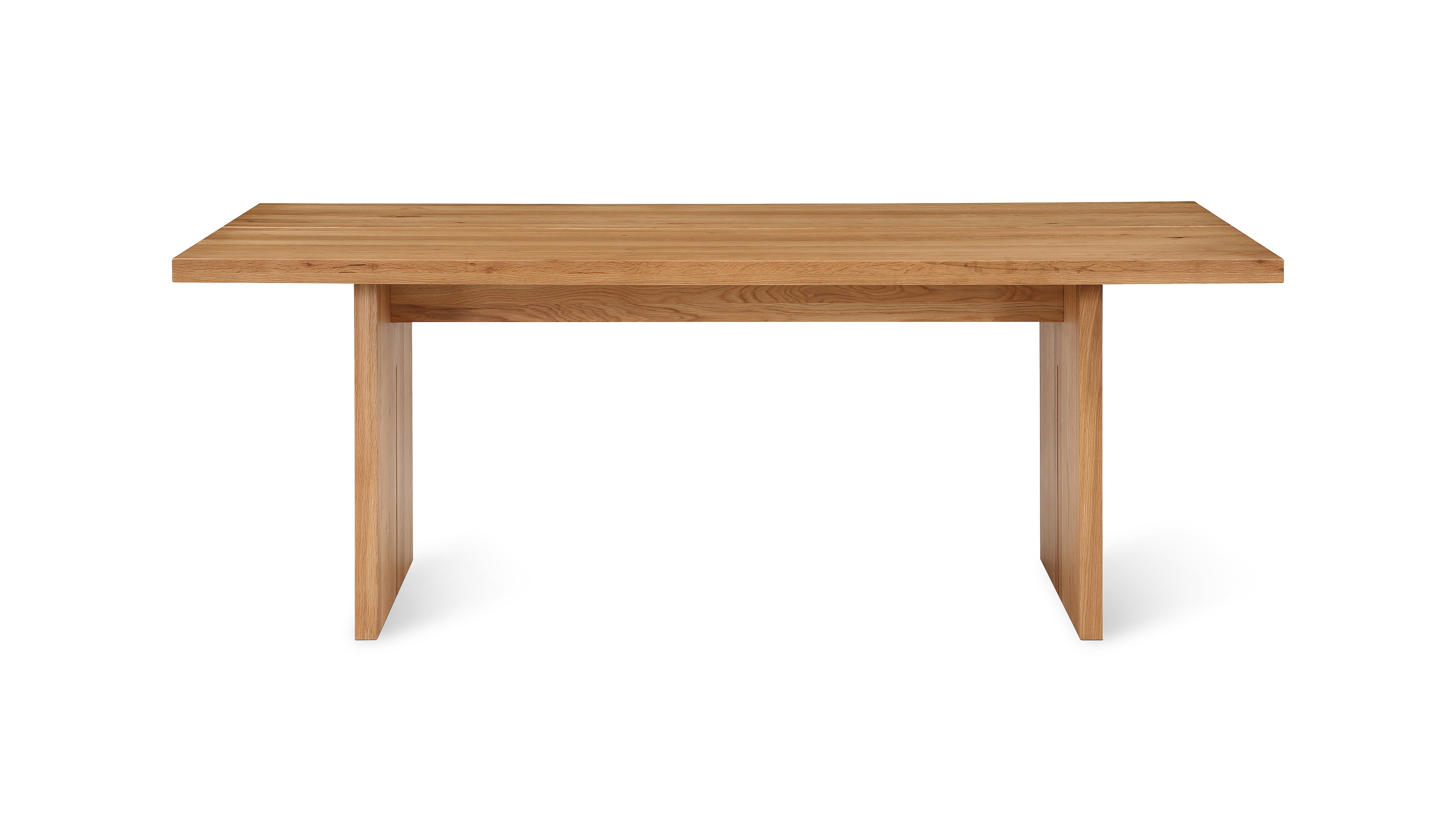 Plane Dining Table, Seats 6-8 People, Oak