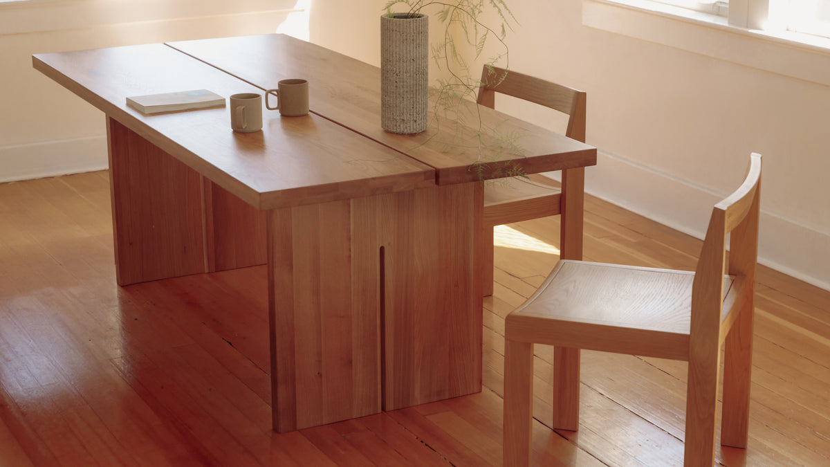 Plane Dining Table, Seats 8-10 People, Oak
