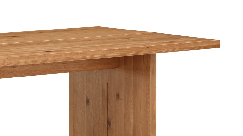 Plane Dining Table, Seats 8-10 People, Oak