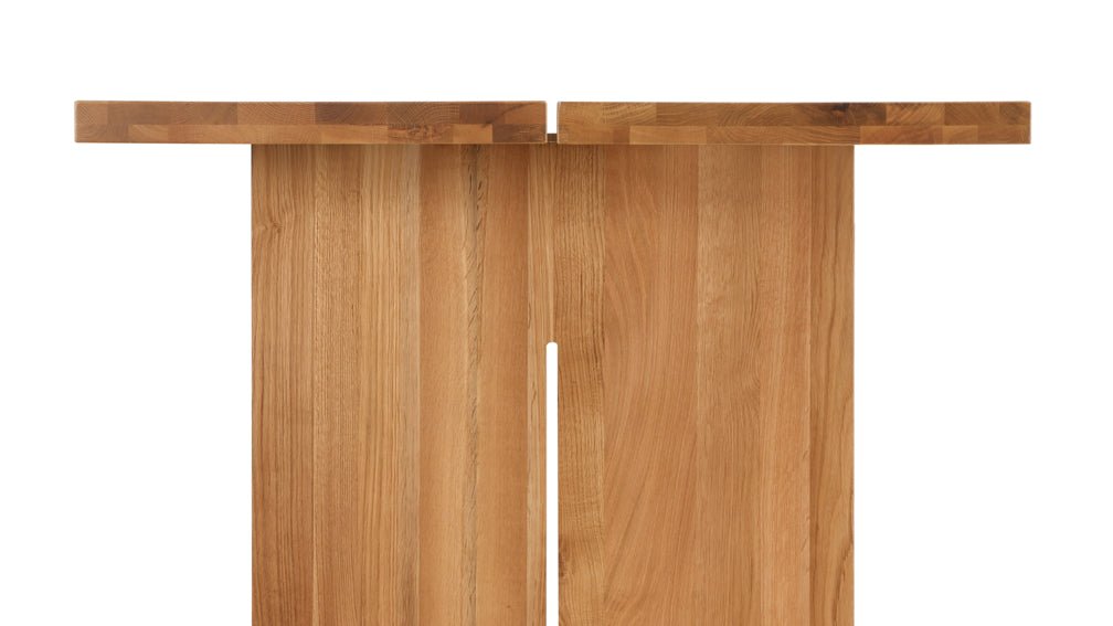 Plane Dining Table, Seats 8-10 People, Oak