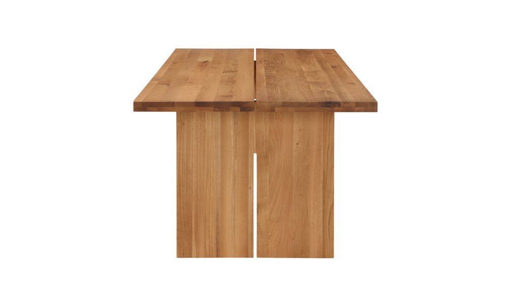 Plane Dining Table, Seats 8-10 People, Oak