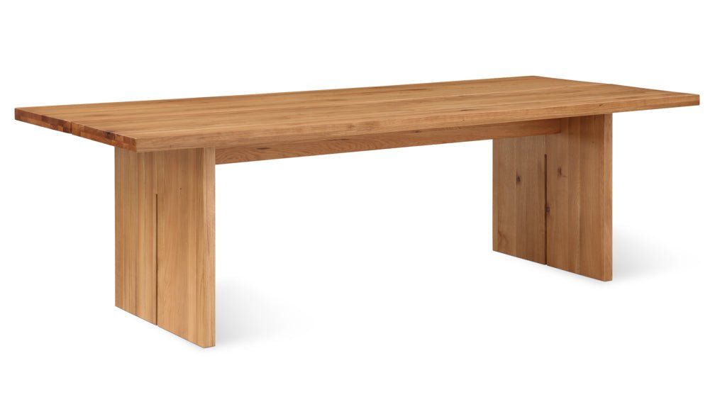 Plane Dining Table, Seats 8-10 People, Oak