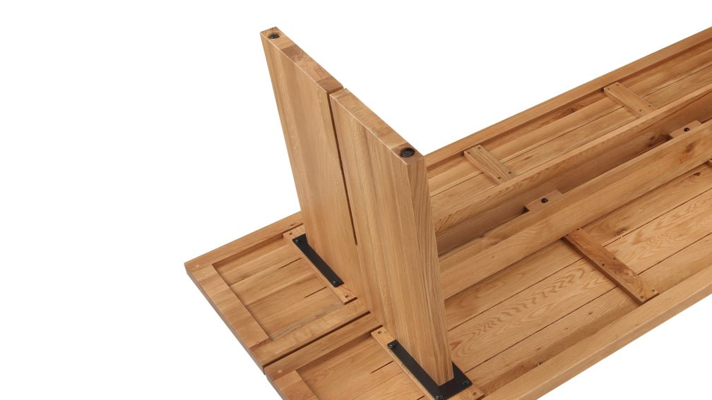 Plane Dining Table, Seats 8-10 People, Oak