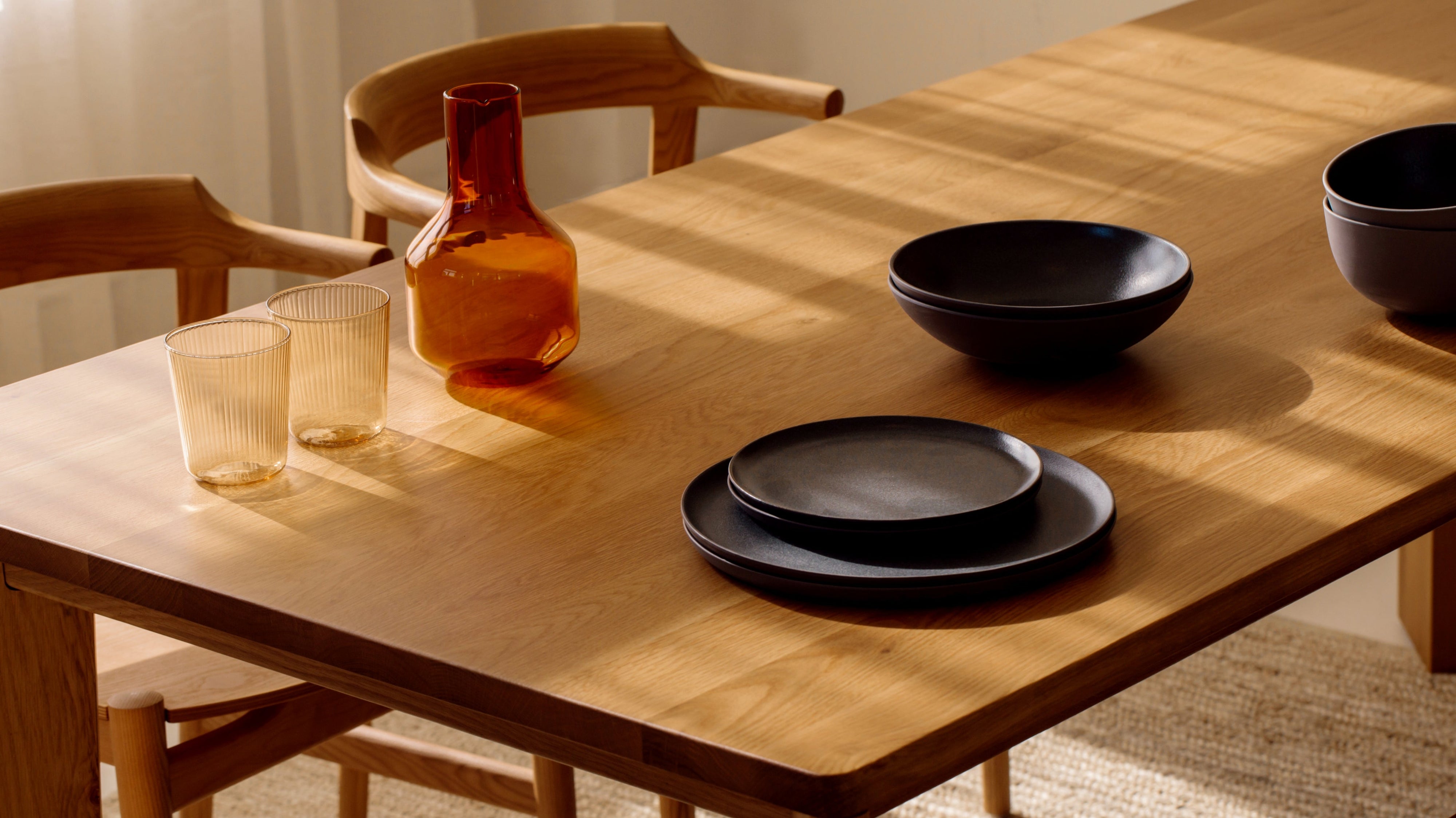 Frame Dining Table, Seats 4-6 People, Oak