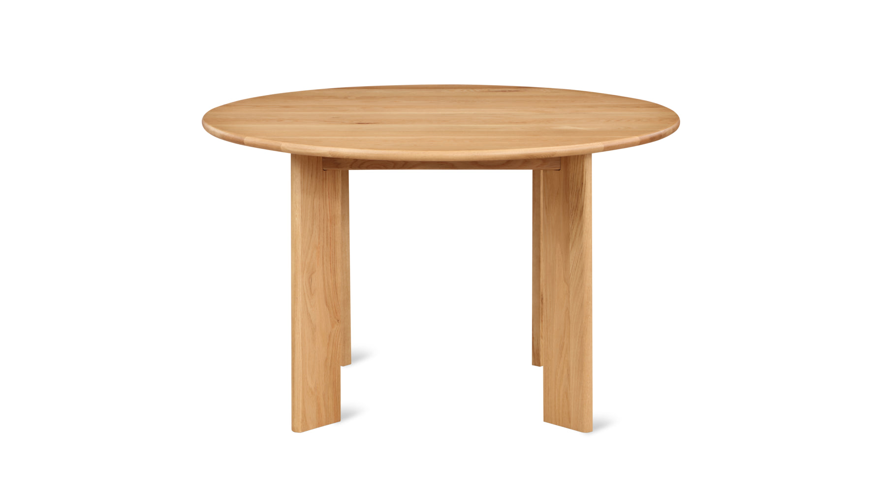 Frame Round Dining Table, Seats 4-5 People, Oak - Image 4