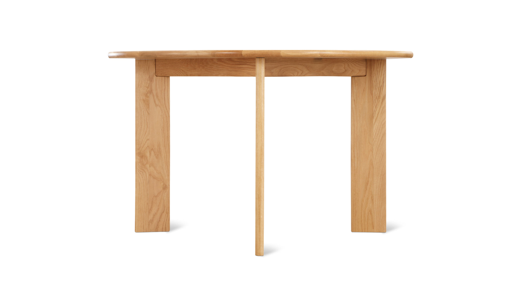 Frame Round Dining Table, Seats 4-5 People, Oak - Image 5