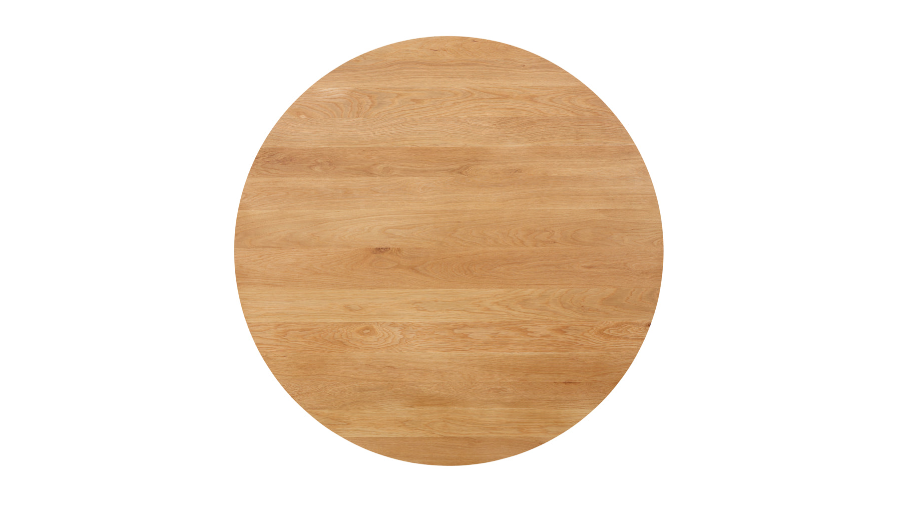 Frame Round Dining Table, Seats 4-5 People, Oak - Image 8