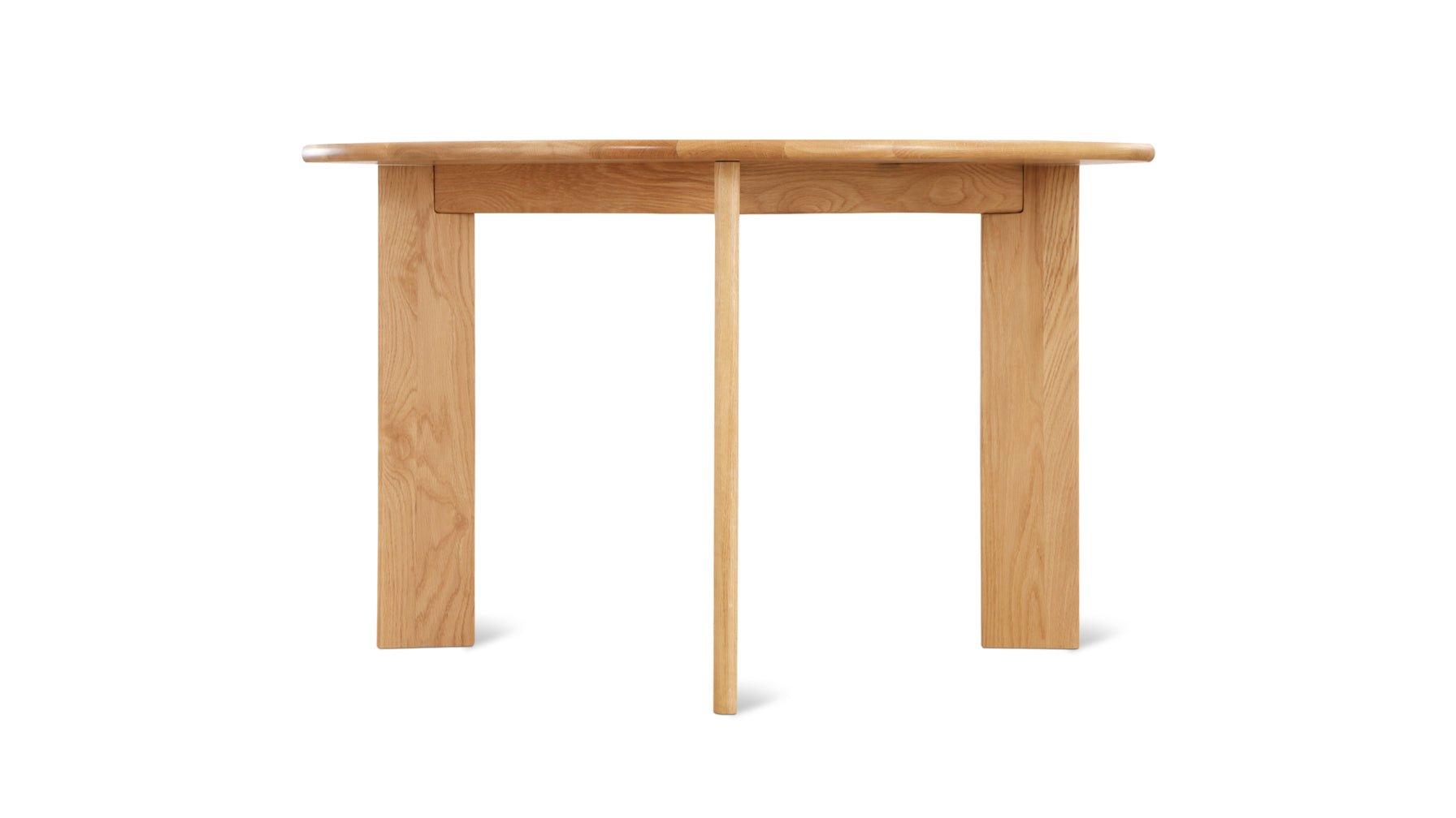 Frame Round Dining Table, Seats 4-5, Oak