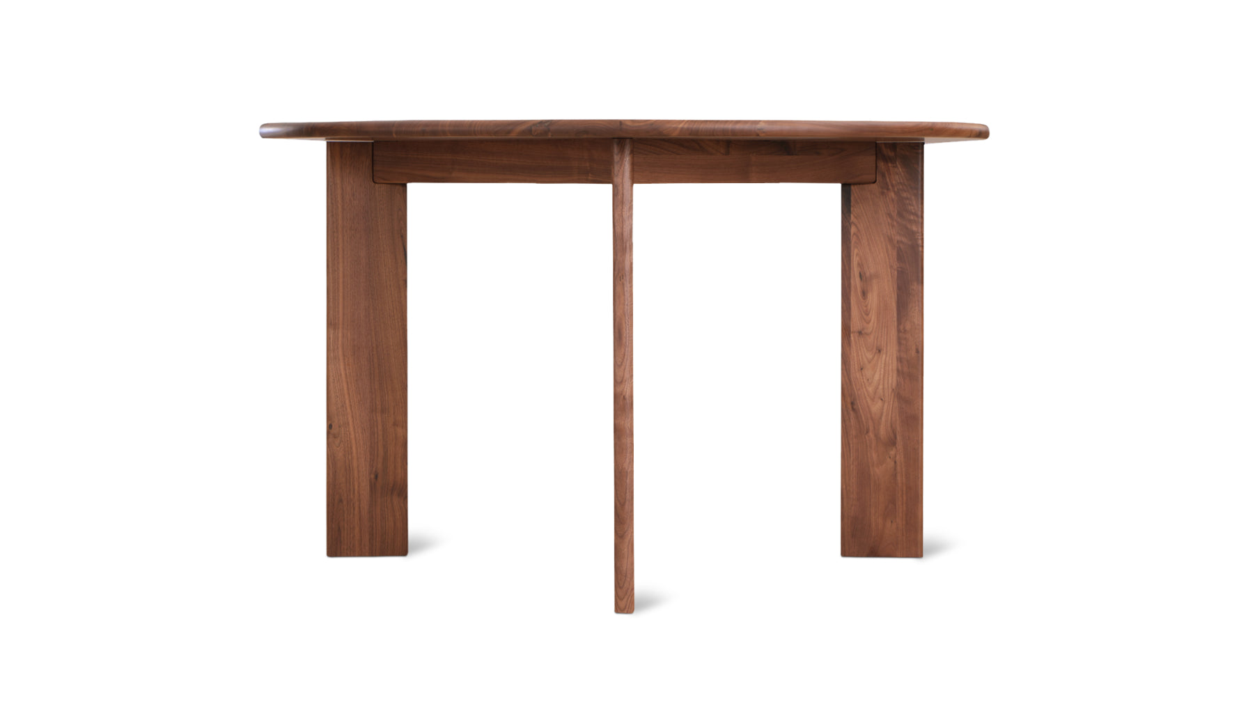 Frame Round Dining Table, Seats 4-5 People, American Walnut - Image 5
