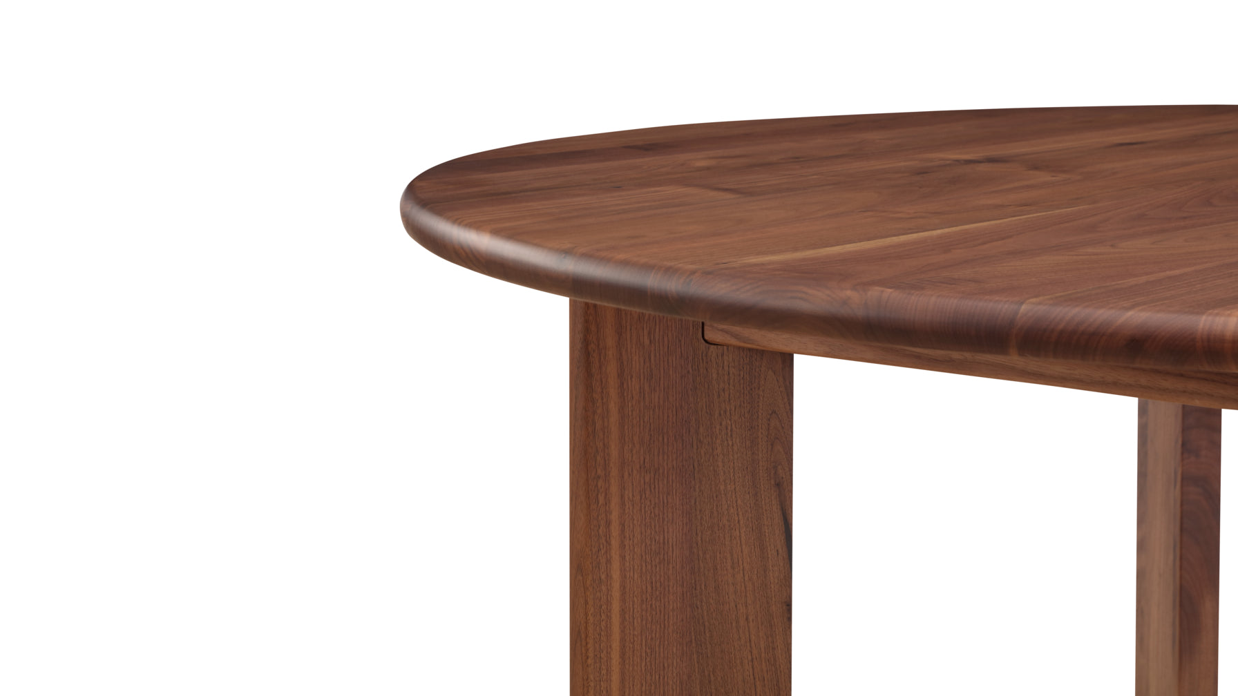 Frame Round Dining Table, Seats 4-5 People, American Walnut - Image 8