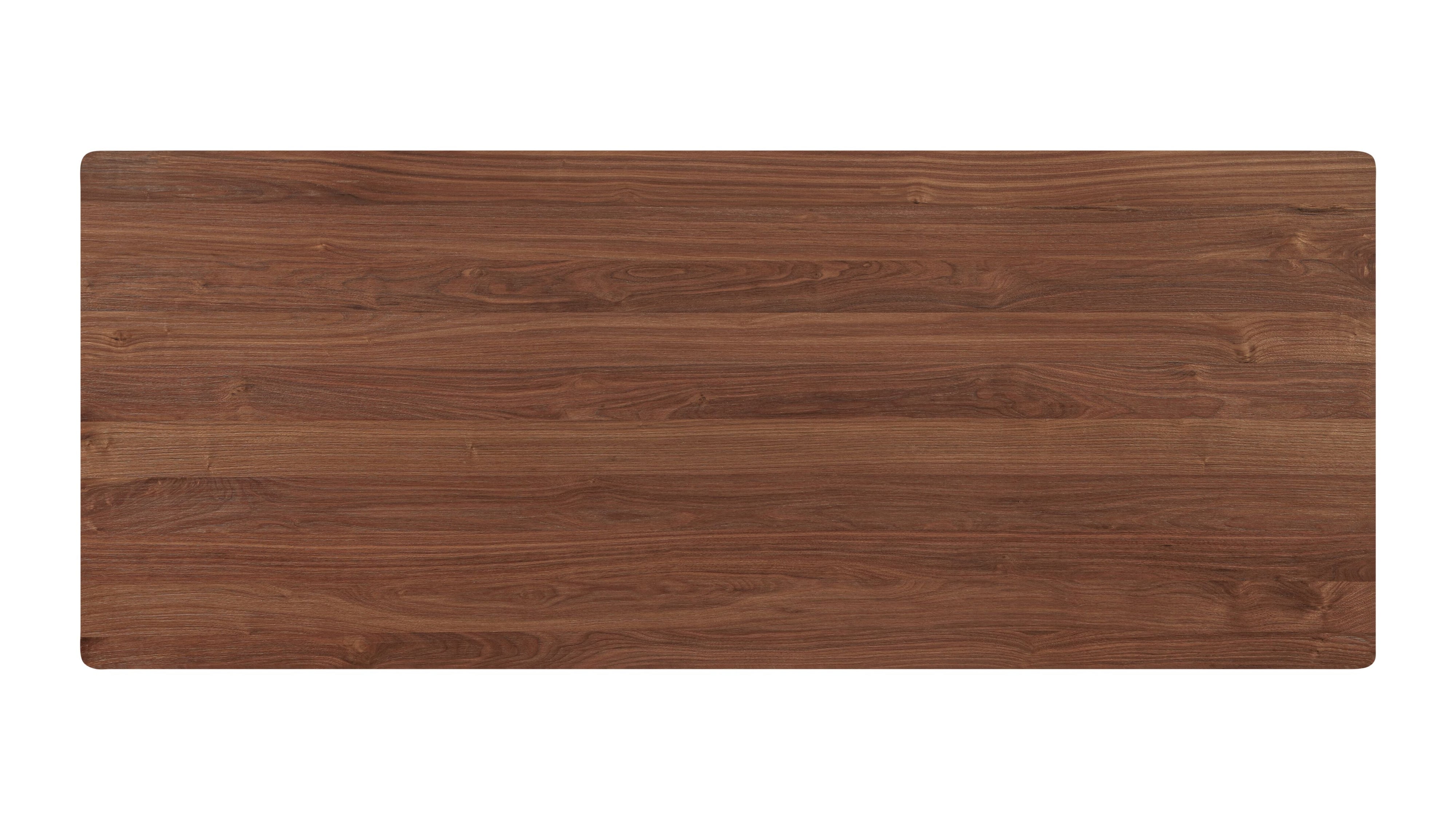 Flight Dining Table, Seats 6-8, Brushed American Walnut