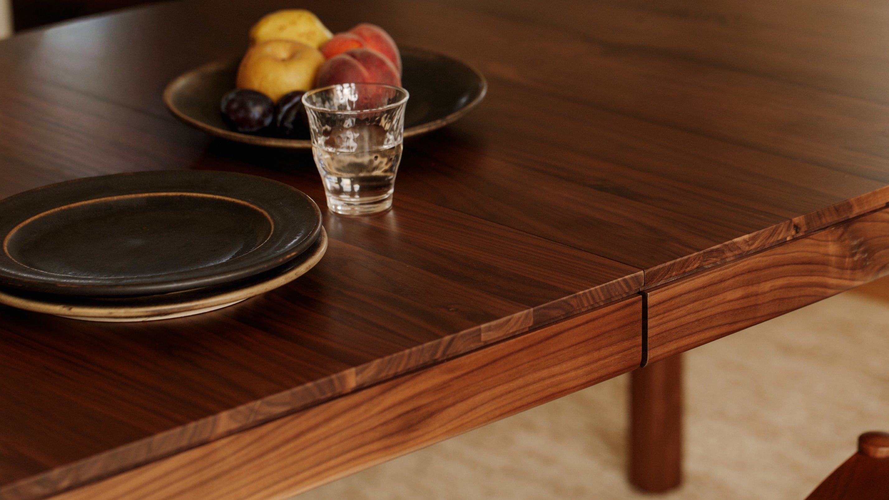 Bridge Extendable Dining Table, Seats, 6 - 10, American Walnut - Sundays CompanyDIN-YC-001-109