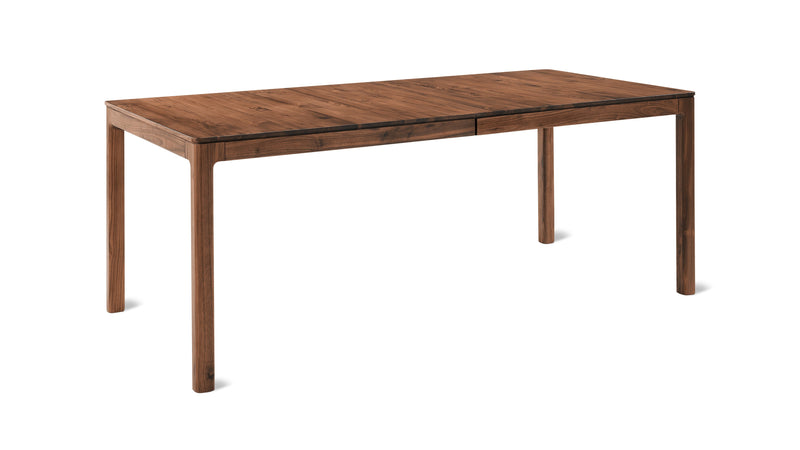 Bridge Extendable Dining Table, Seats 8-12, American Walnut