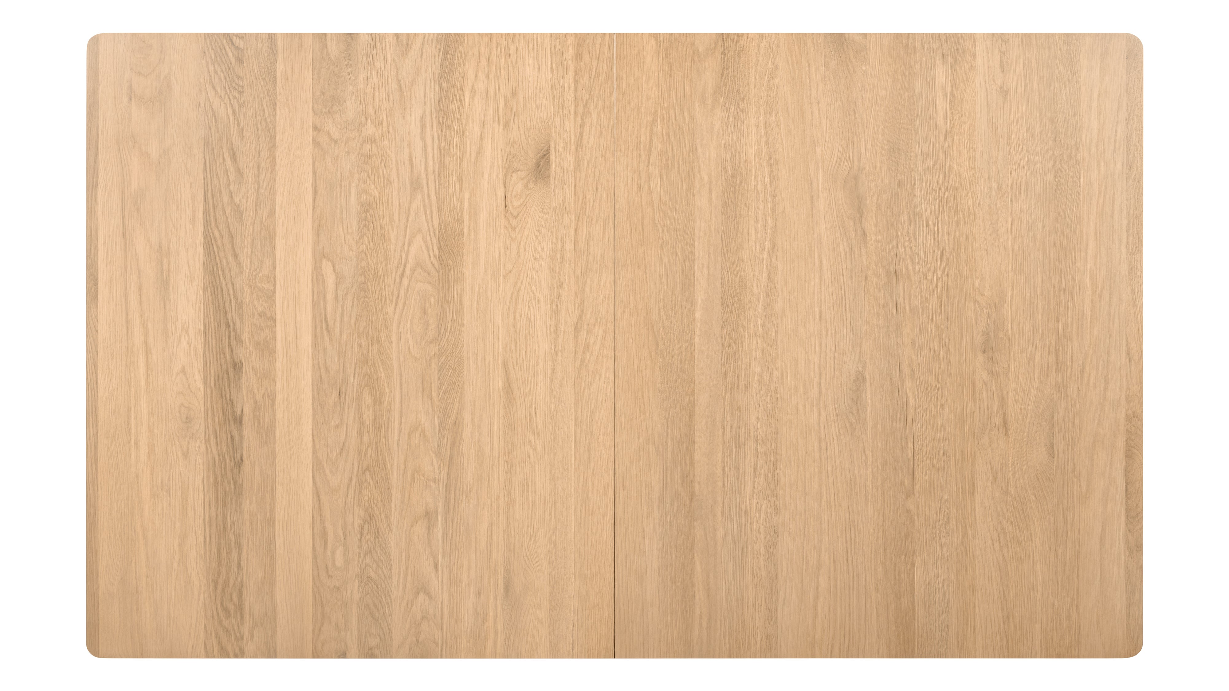 Bridge Extendable Dining Table, Seats 6-10, Oak