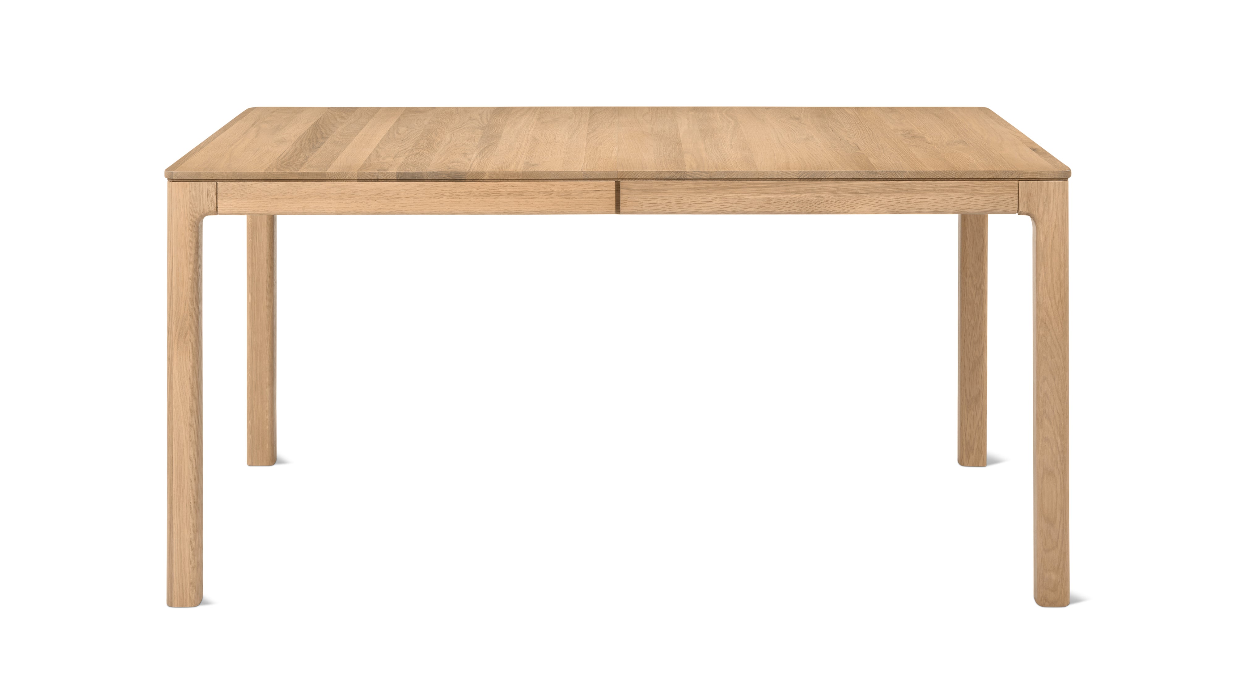 Bridge Extendable Dining Table, Seats 6-10, Oak