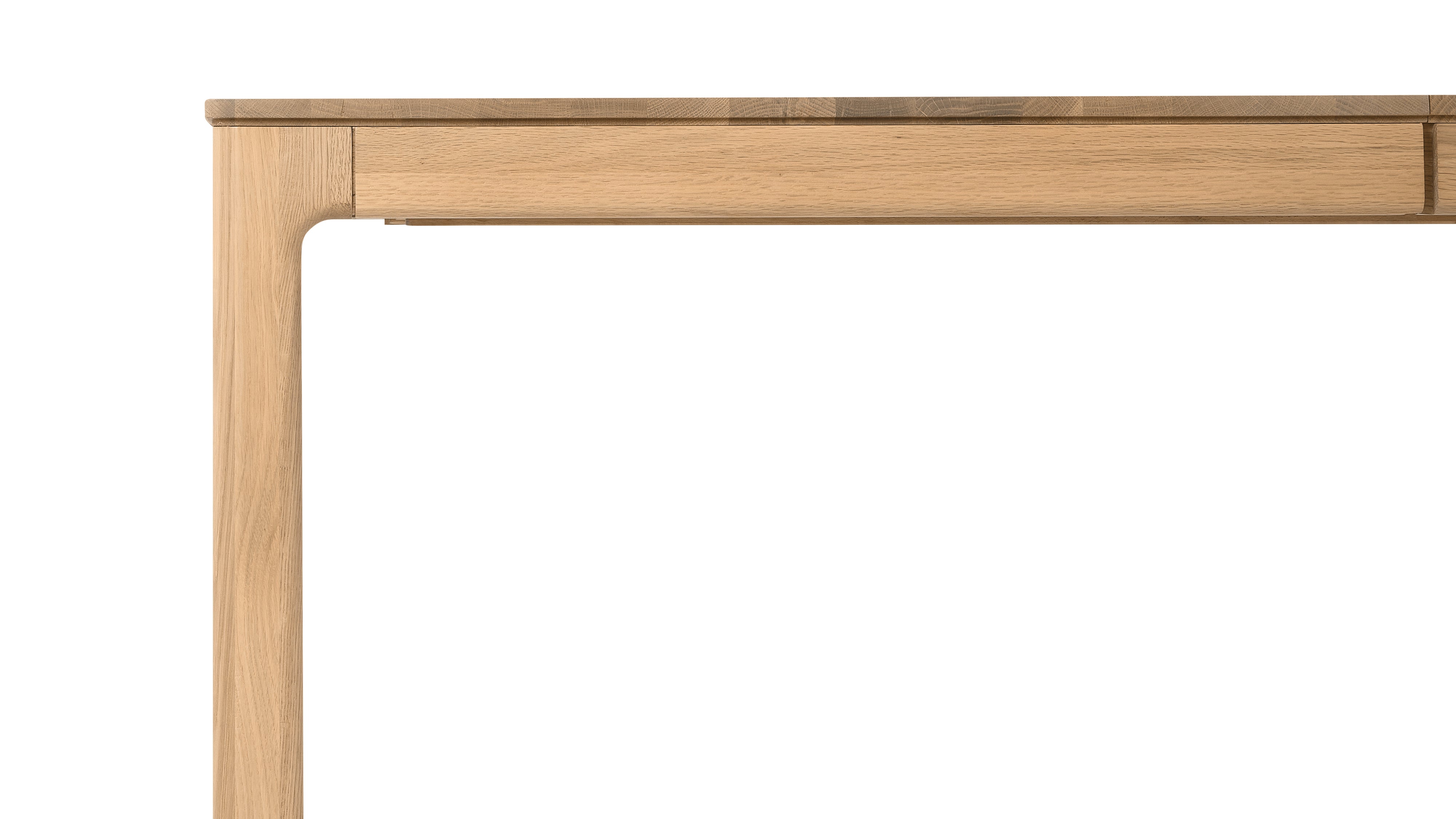 Bridge Extendable Dining Table, Seats 6-10, Oak