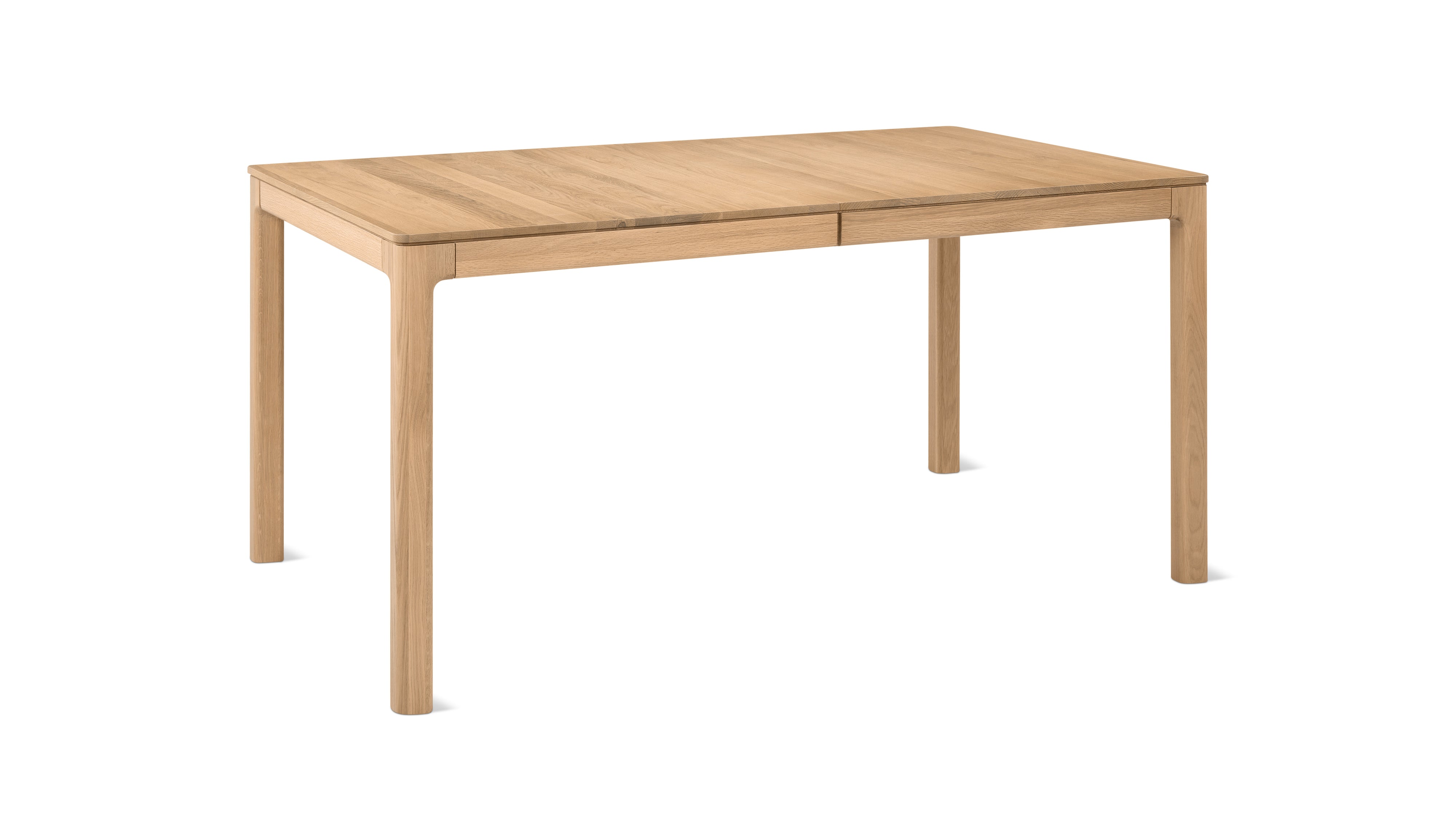 Bridge Extendable Dining Table, Seats 6-10, Oak