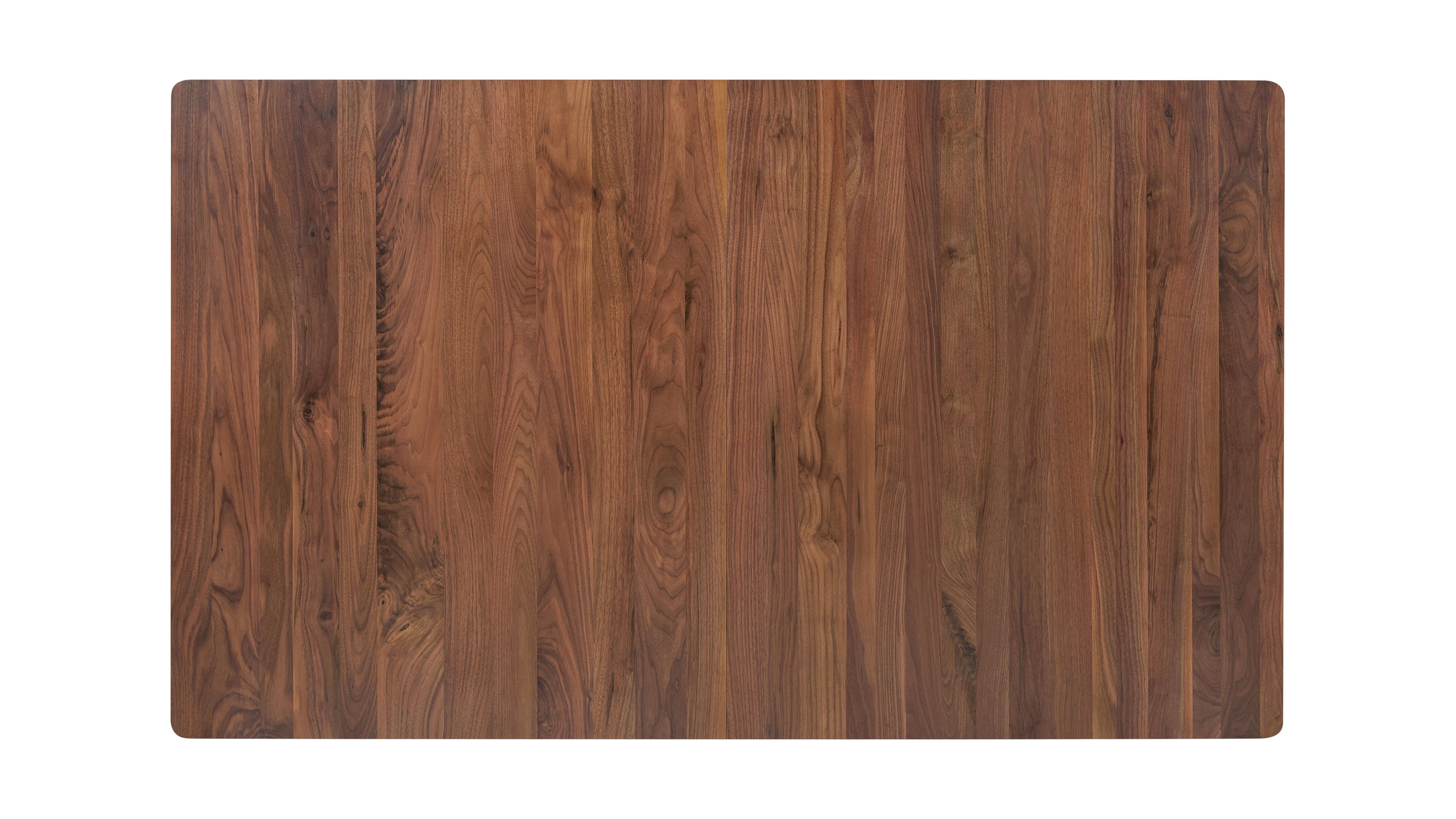 Bridge Extendable Dining Table, Seats 6-10, American Walnut